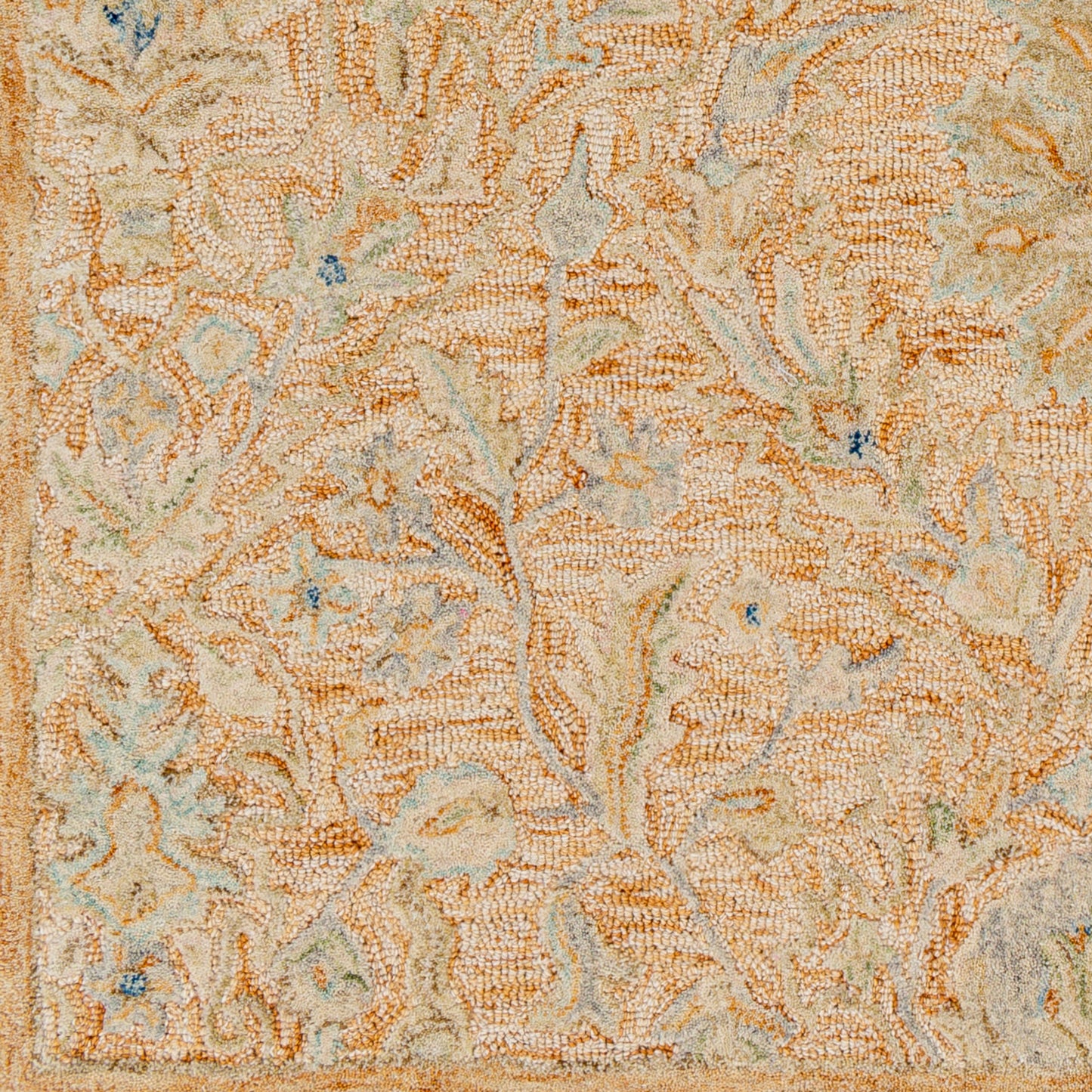 Alfombra decorativa de lana hecha a mano Lazio LAZ-2303 de 2' x 3'