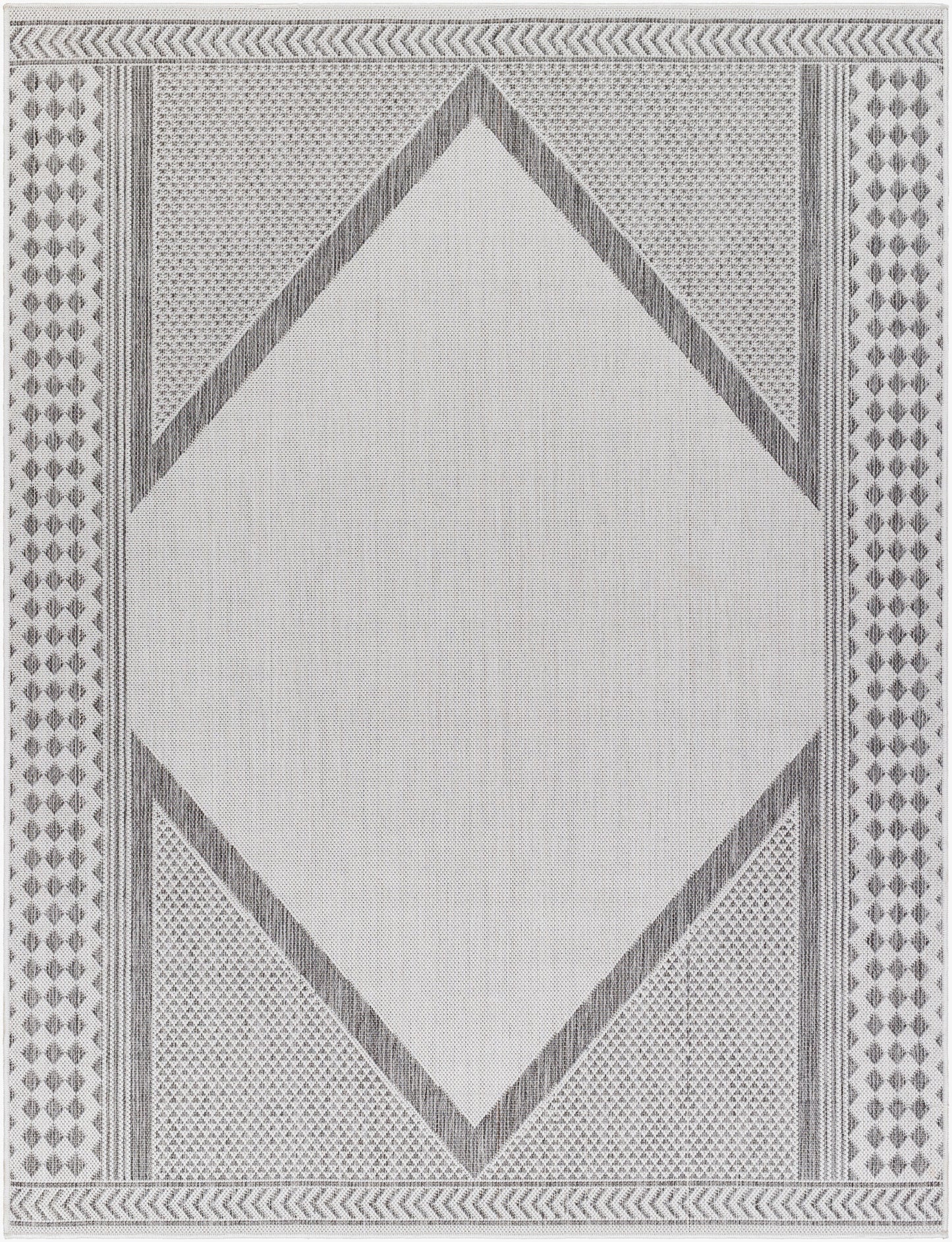 Long Beach LBH-2300 6' x 9' Machine Woven Indoor/Outdoor Area Rug