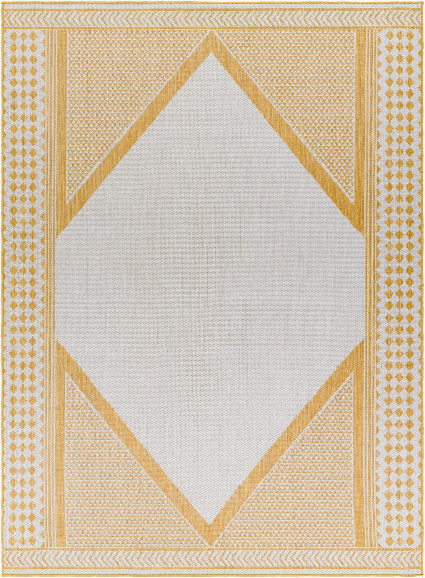 Long Beach LBH-2301 6' x 9' Machine Woven Indoor/Outdoor Area Rug