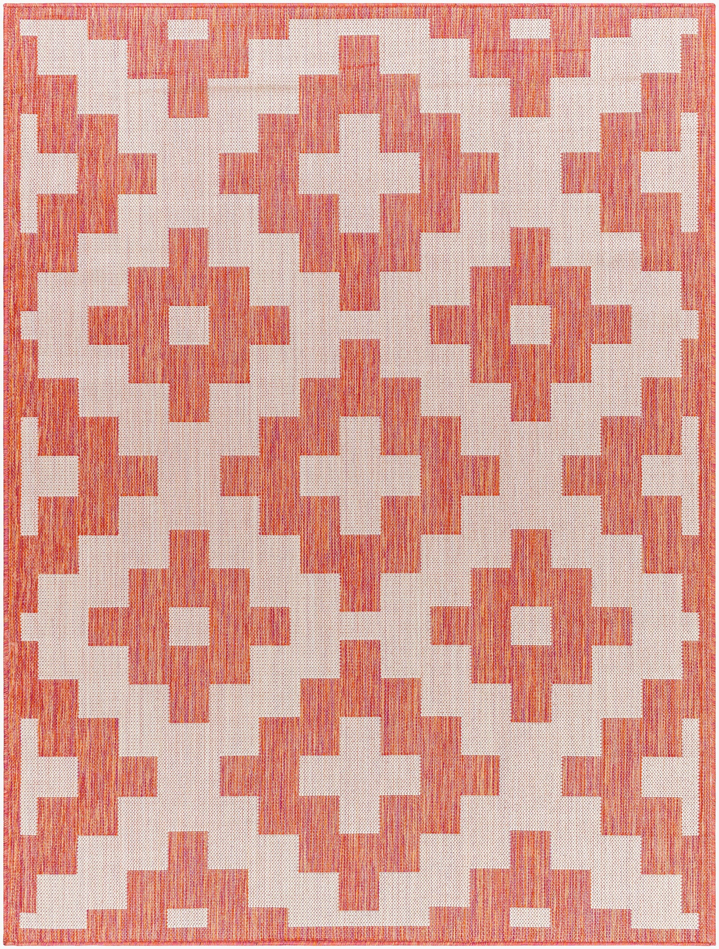 Long Beach LBH-2309 6' x 9' Machine Woven Indoor/Outdoor Area Rug