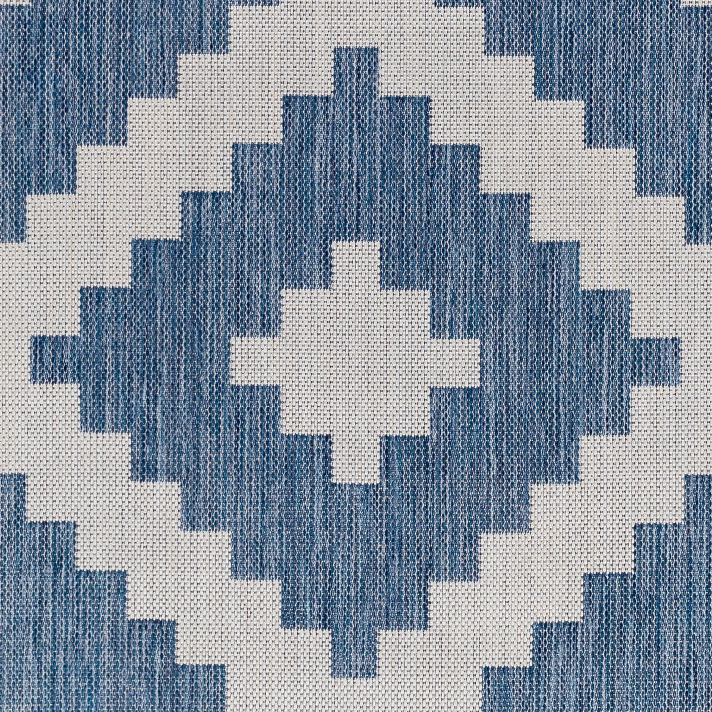 Long Beach LBH-2314 7ft Runner Machine Woven Indoor/Outdoor Runner Rug