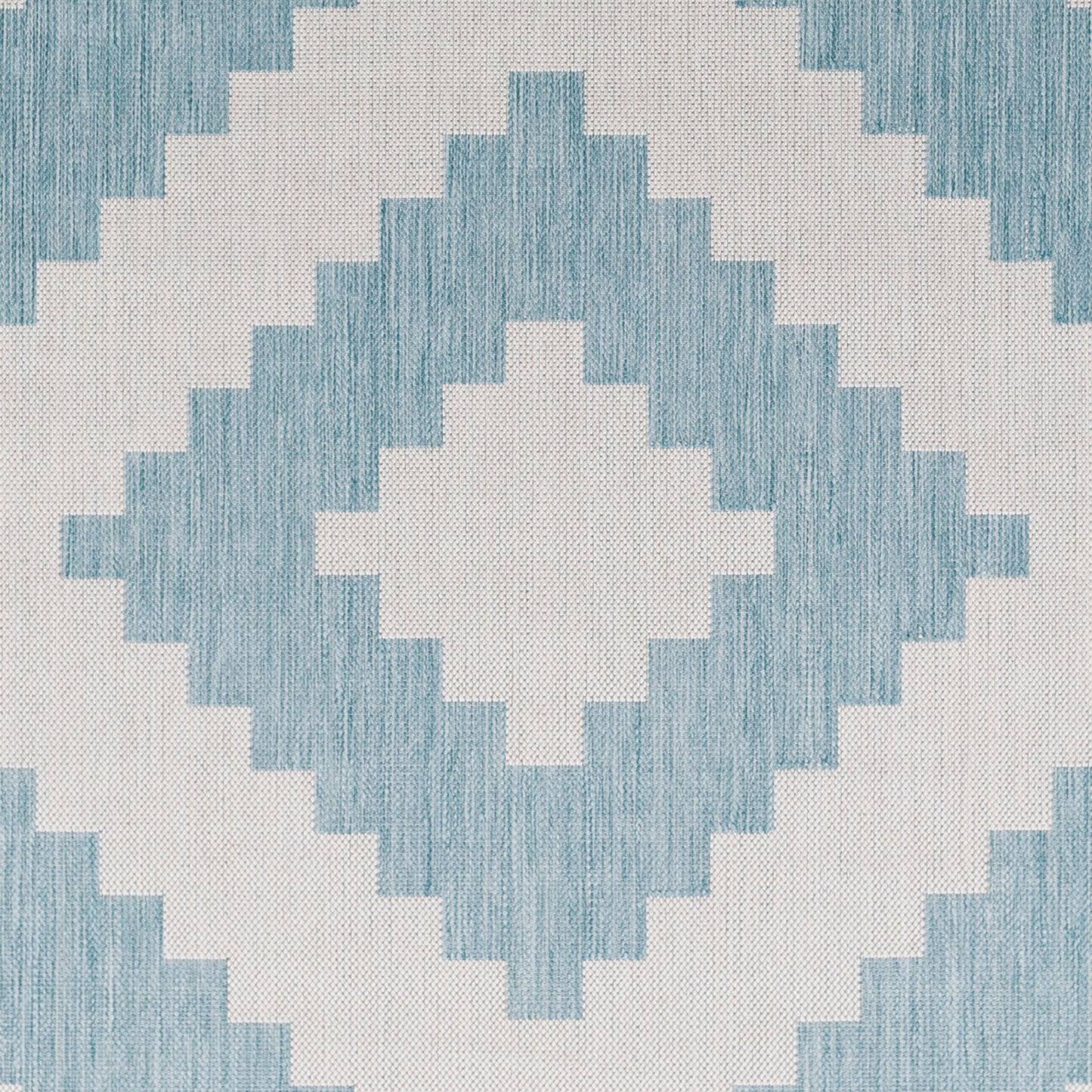 Long Beach LBH-2315 7ft Runner Machine Woven Indoor/Outdoor Runner Rug
