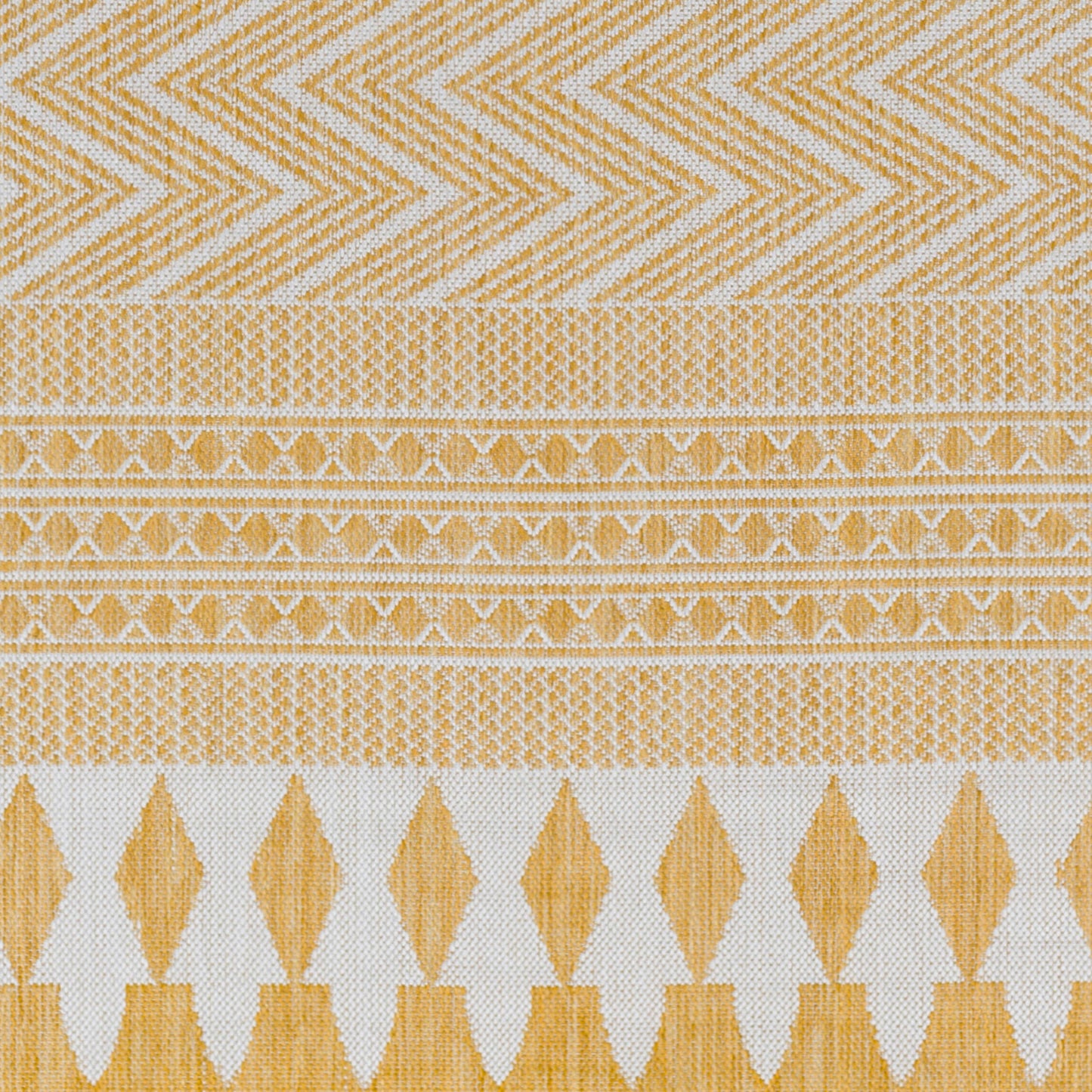 Long Beach LBH-2325 7ft Runner Machine Woven Indoor/Outdoor Runner Rug