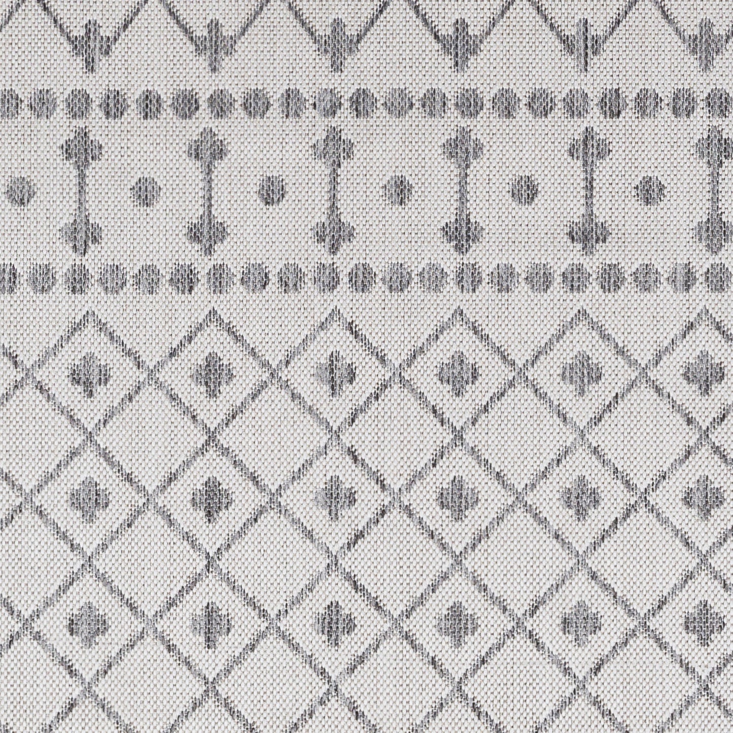 Long Beach LBH-2329 7ft Runner Machine Woven Indoor/Outdoor Runner Rug