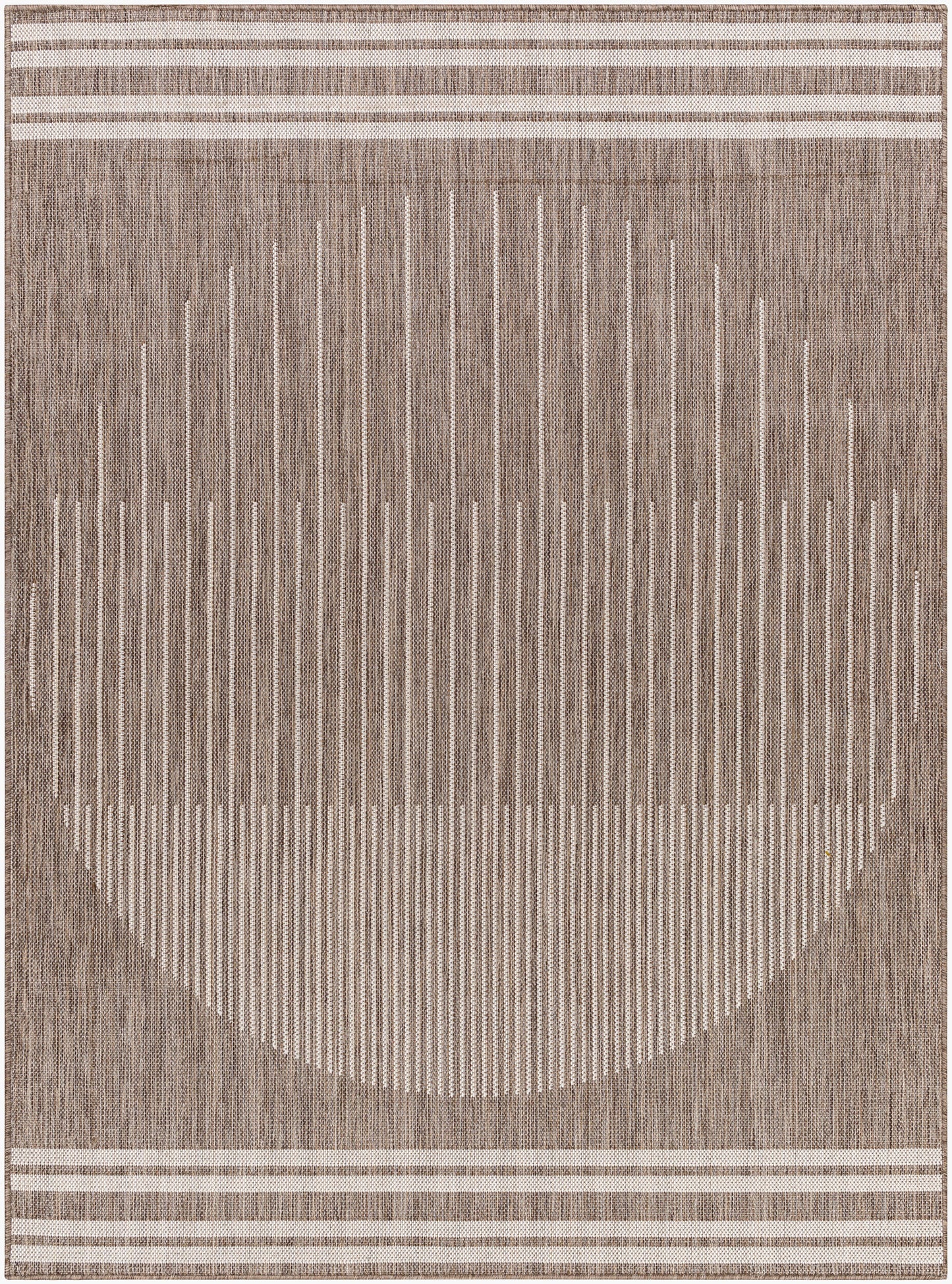 Long Beach LBH-2332 5' x 7' Machine Woven Indoor/Outdoor Area Rug