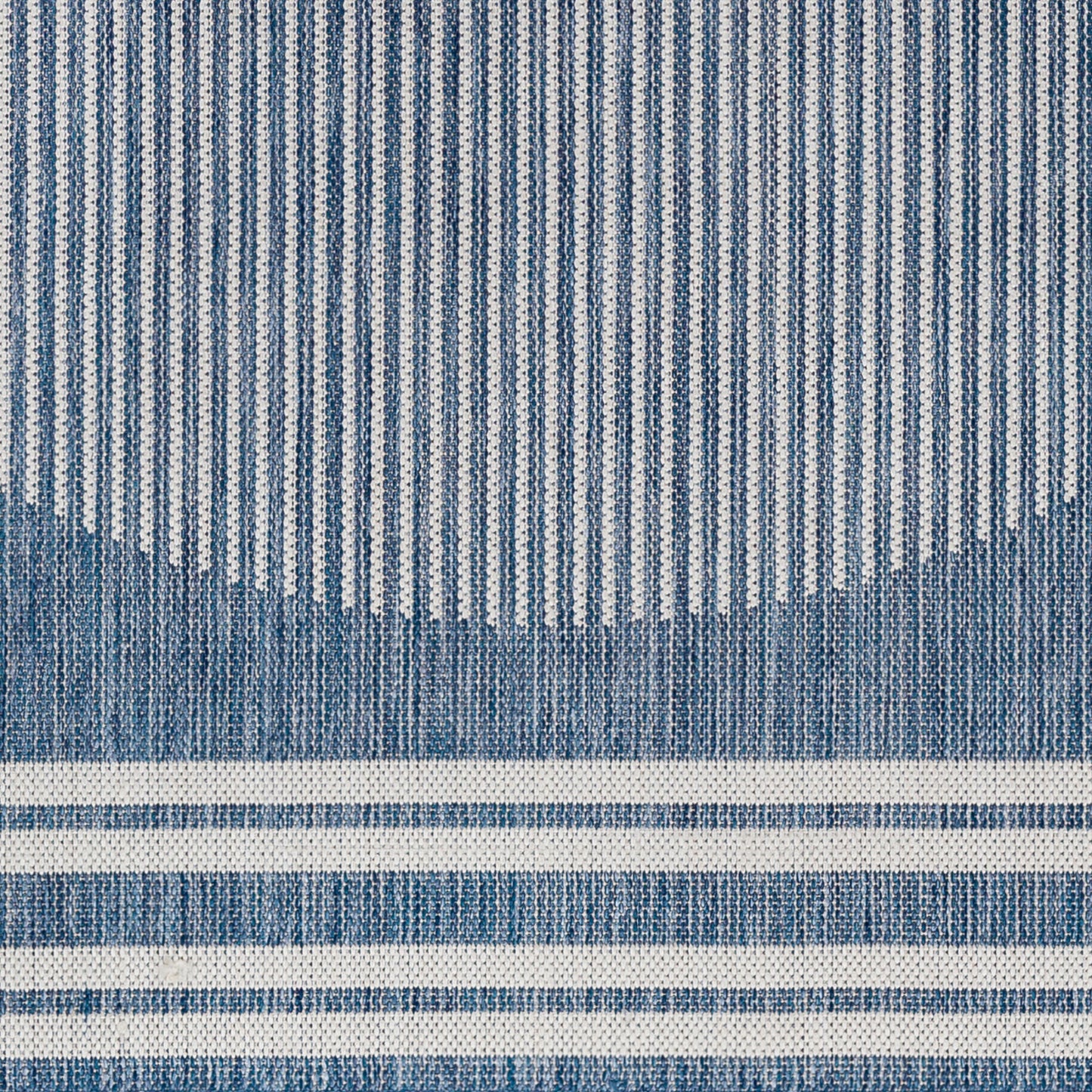 Long Beach LBH-2336 7ft Runner Machine Woven Indoor/Outdoor Runner Rug