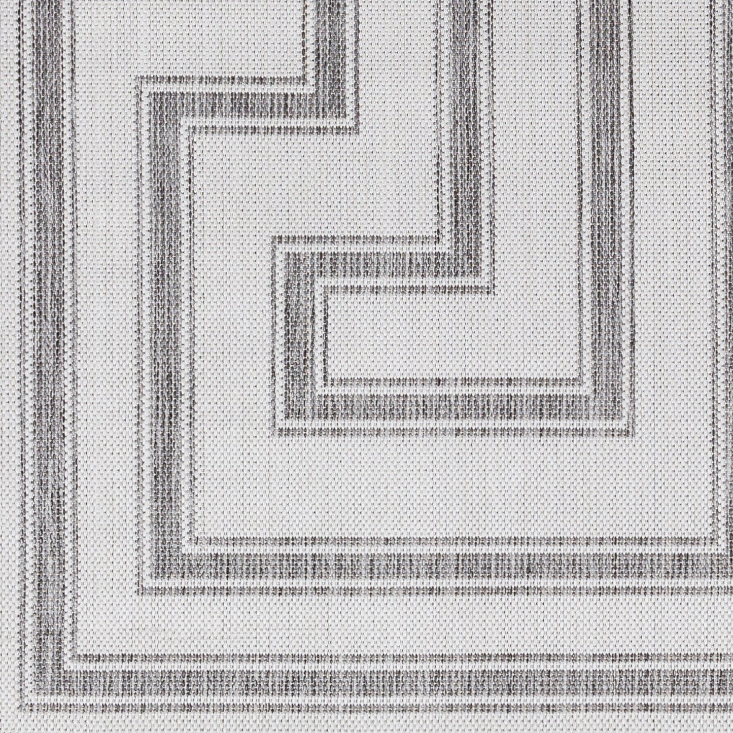 Long Beach LBH-2343 6' x 9' Machine Woven Indoor/Outdoor Area Rug