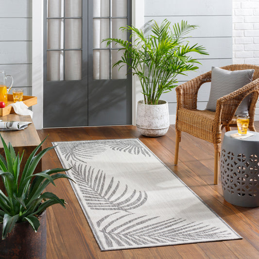 Long Beach LBH-2352 8' x 10' Machine Woven Indoor/Outdoor Area Rug