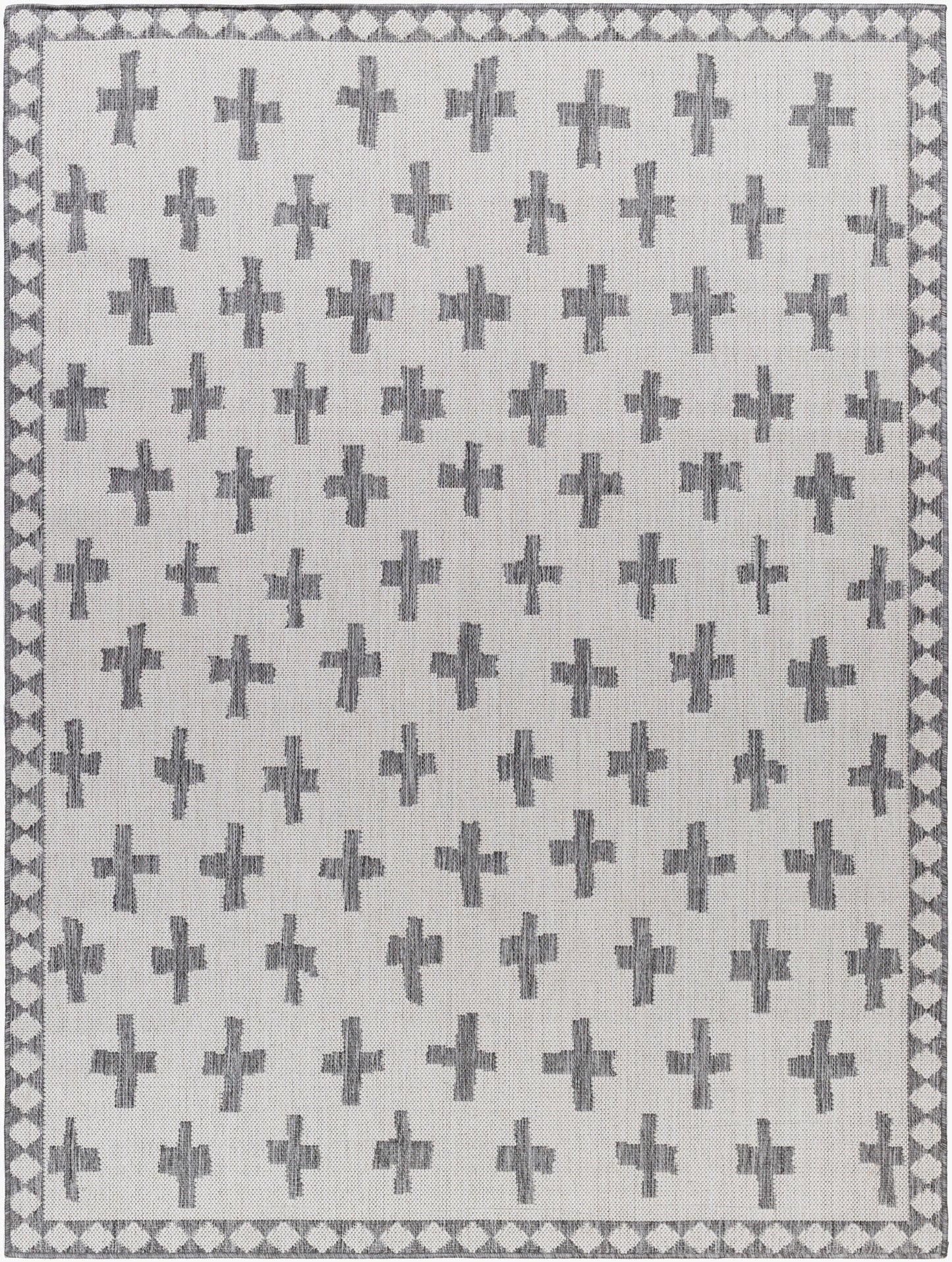 Alfombra tejida a máquina para interior y exterior Long Beach LBH-2361 de 1,52 m x 2,13 m