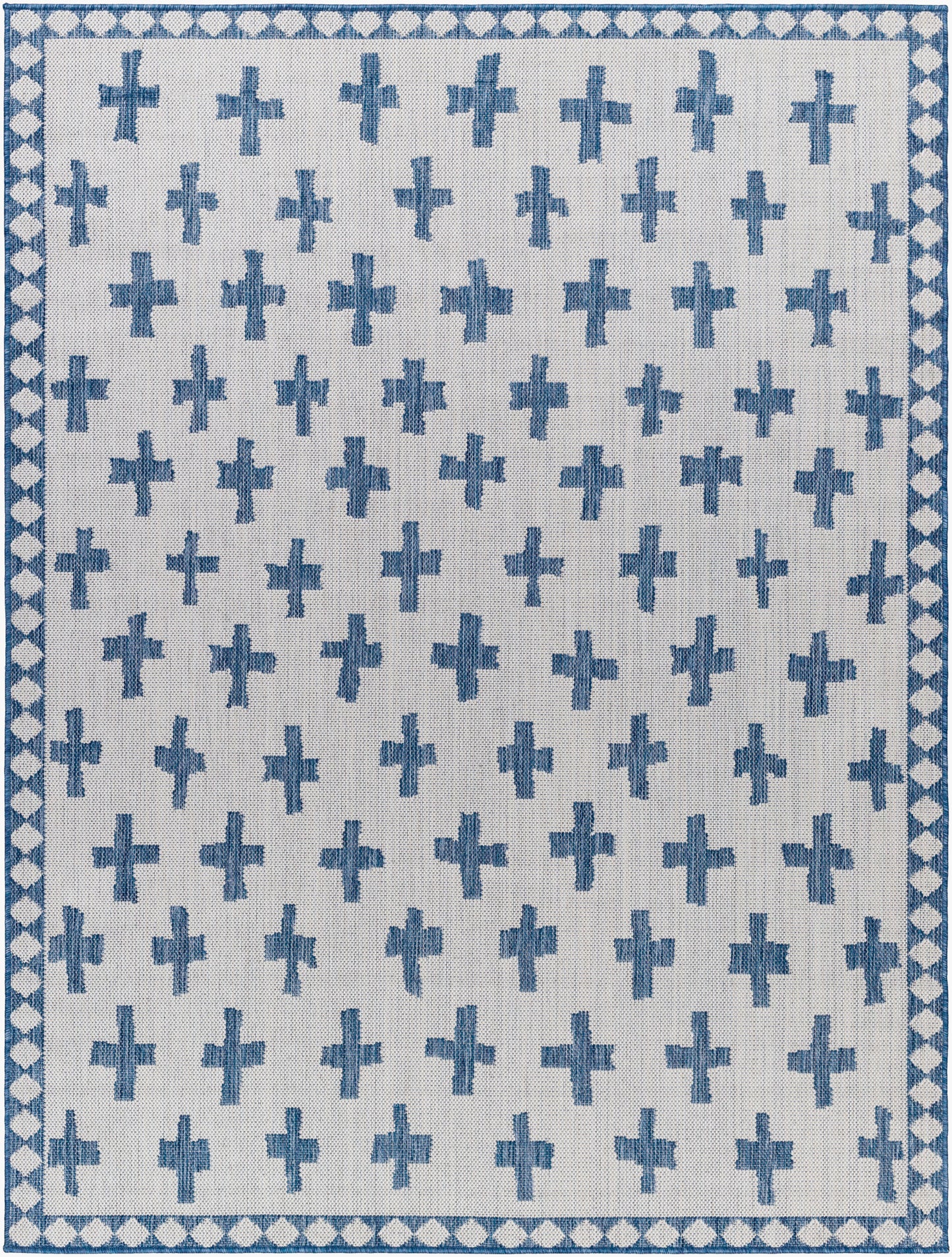 Long Beach LBH-2362 8' x 10' Machine Woven Indoor/Outdoor Area Rug