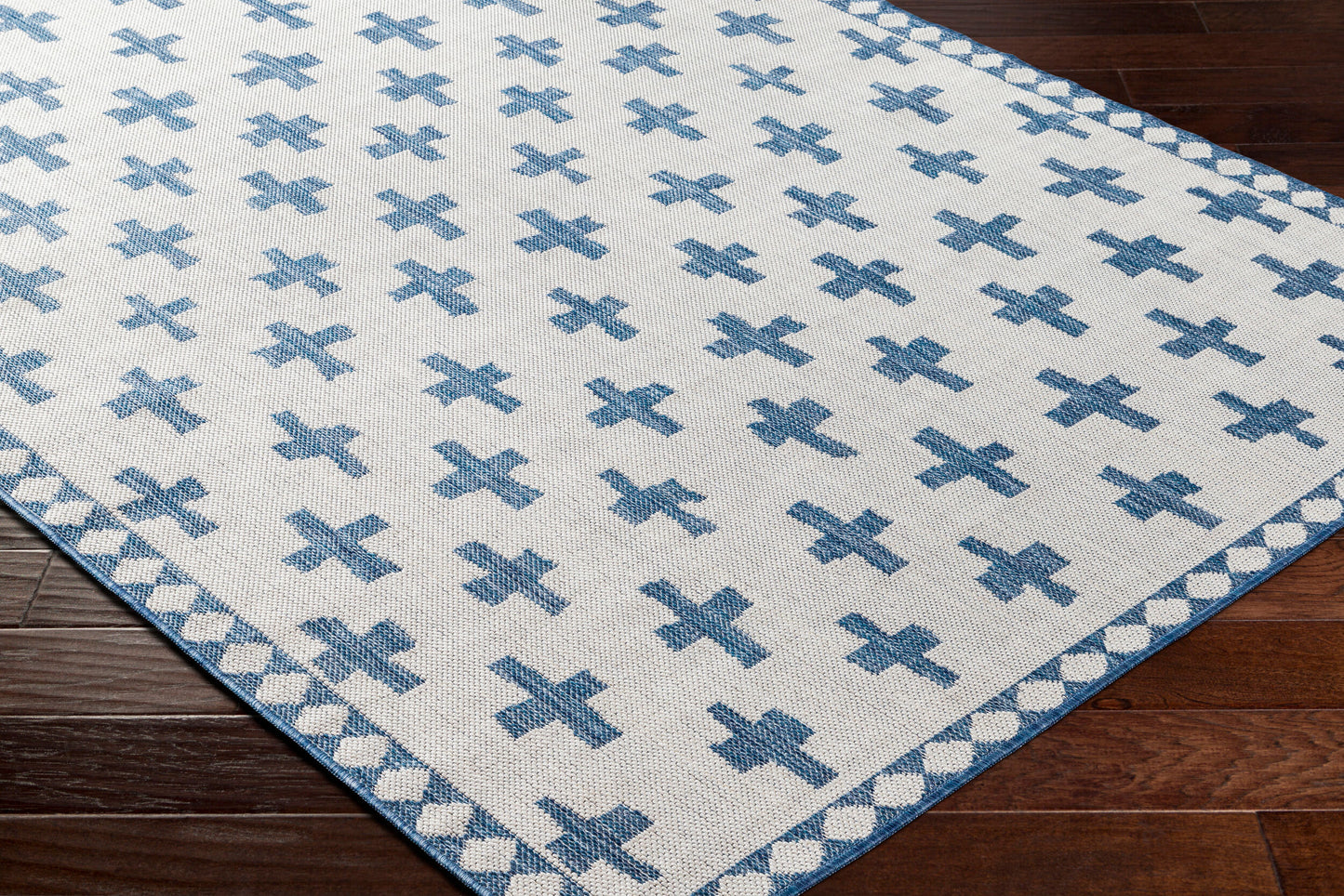 Long Beach LBH-2362 8' x 10' Machine Woven Indoor/Outdoor Area Rug