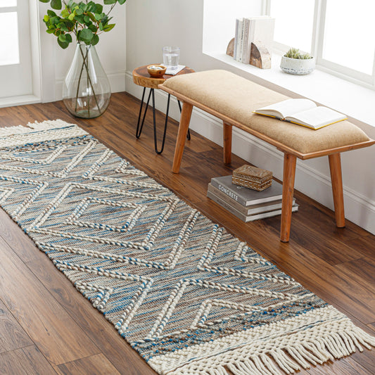 Lucia LCI-2301 8ft Runner Handmade Runner Rug