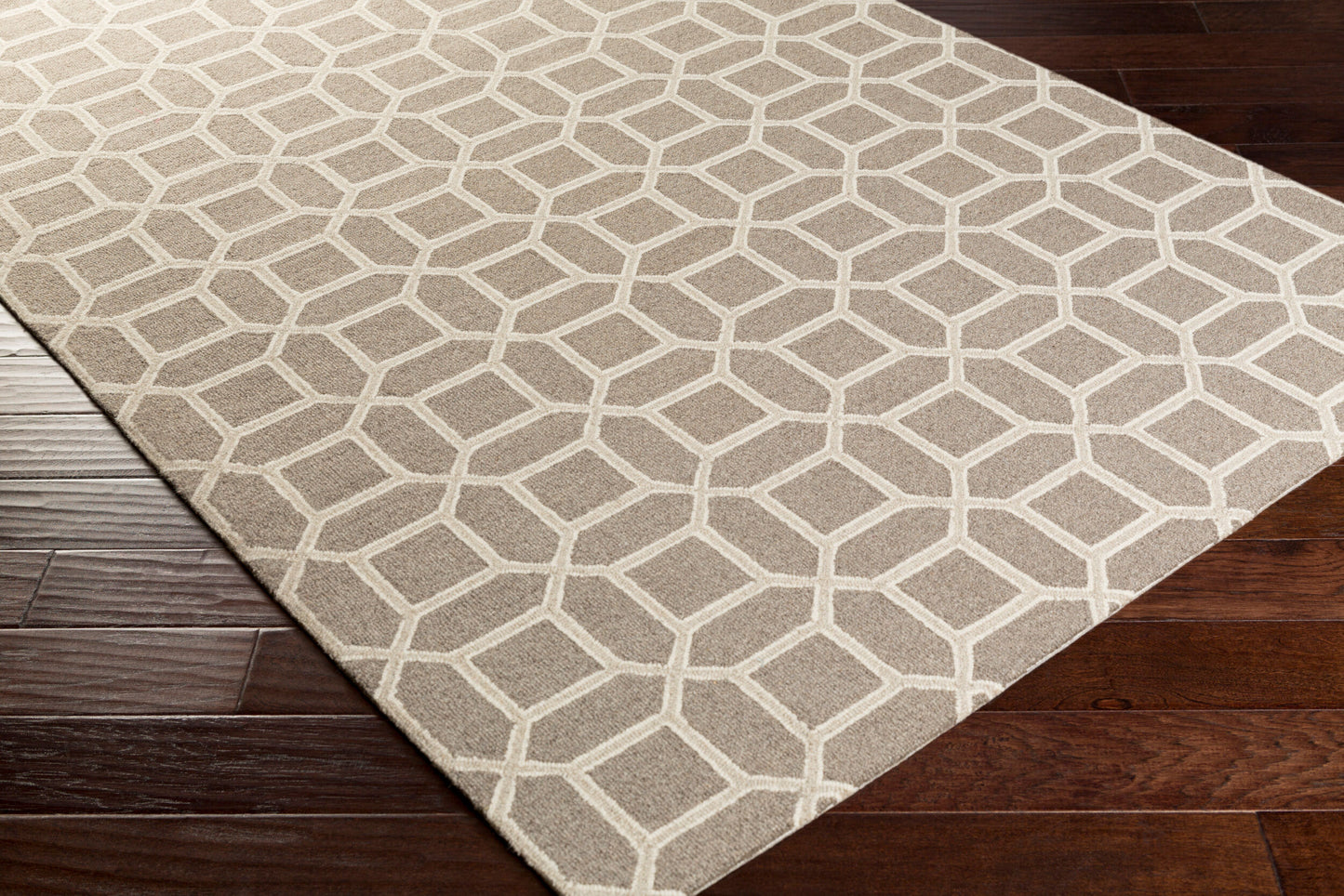 Lucka LCK-2001 2' x 3' Handmade Wool Accent Rug