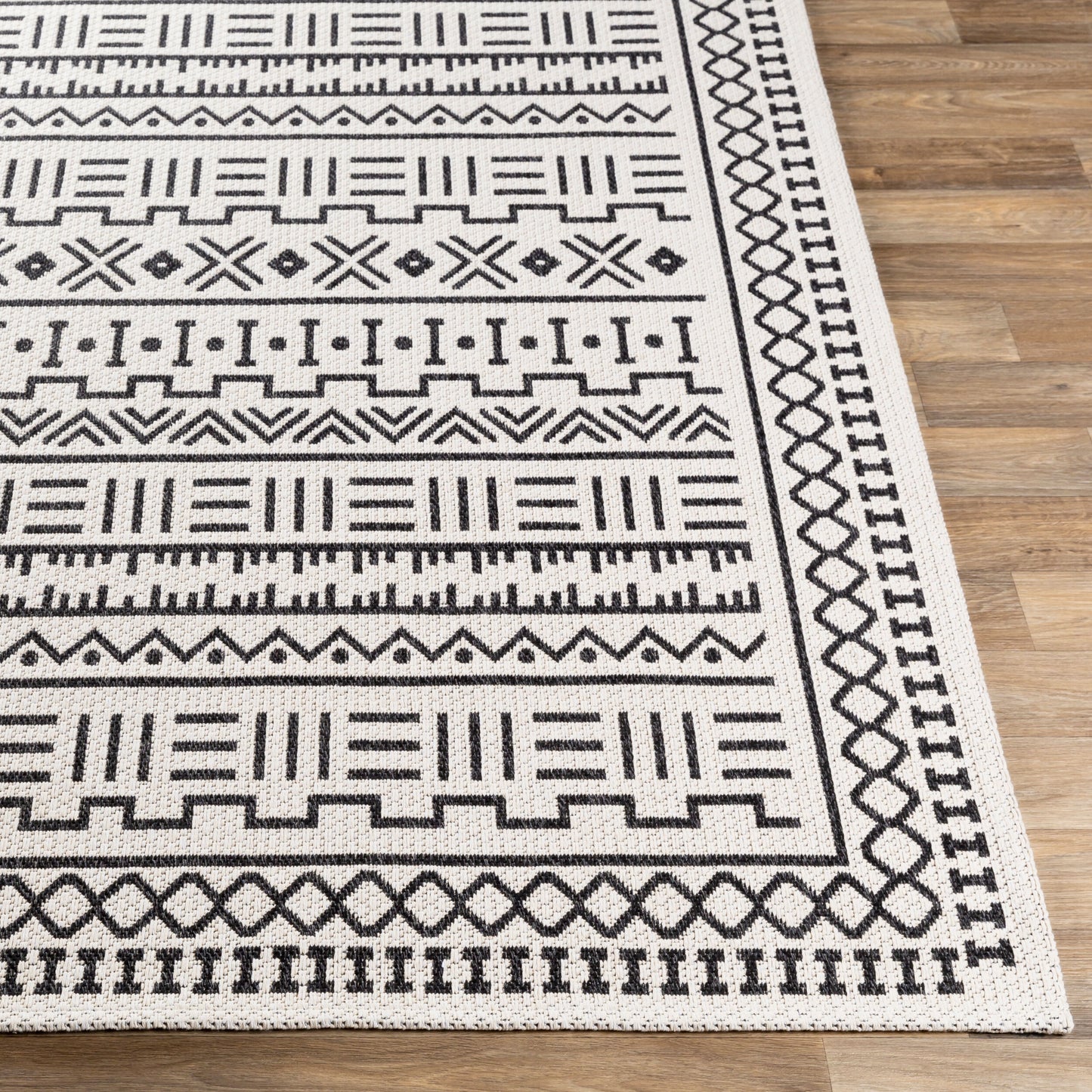 Alfombra tejida a máquina lavable La Casa LCS-2300 de 8' x 10'