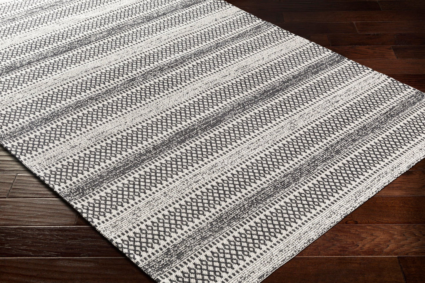 La Casa LCS-2310 7ft Runner Machine Woven Washable Runner Rug