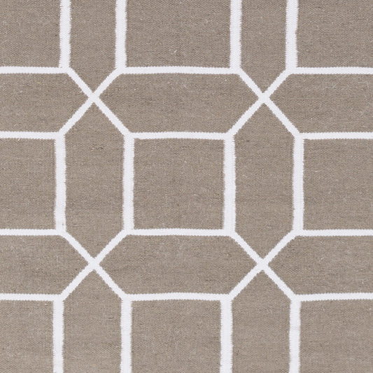 Alfombra decorativa reciclada hecha a mano Lagoon LGO-2048 de 3' x 5'