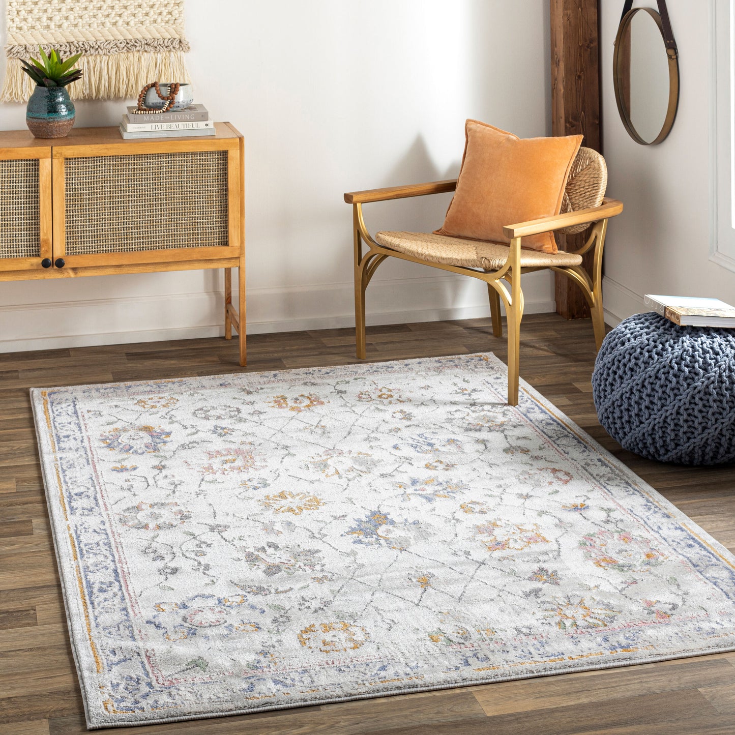 Lagos LGS-2306 6' x 9' Machine Woven Area Rug