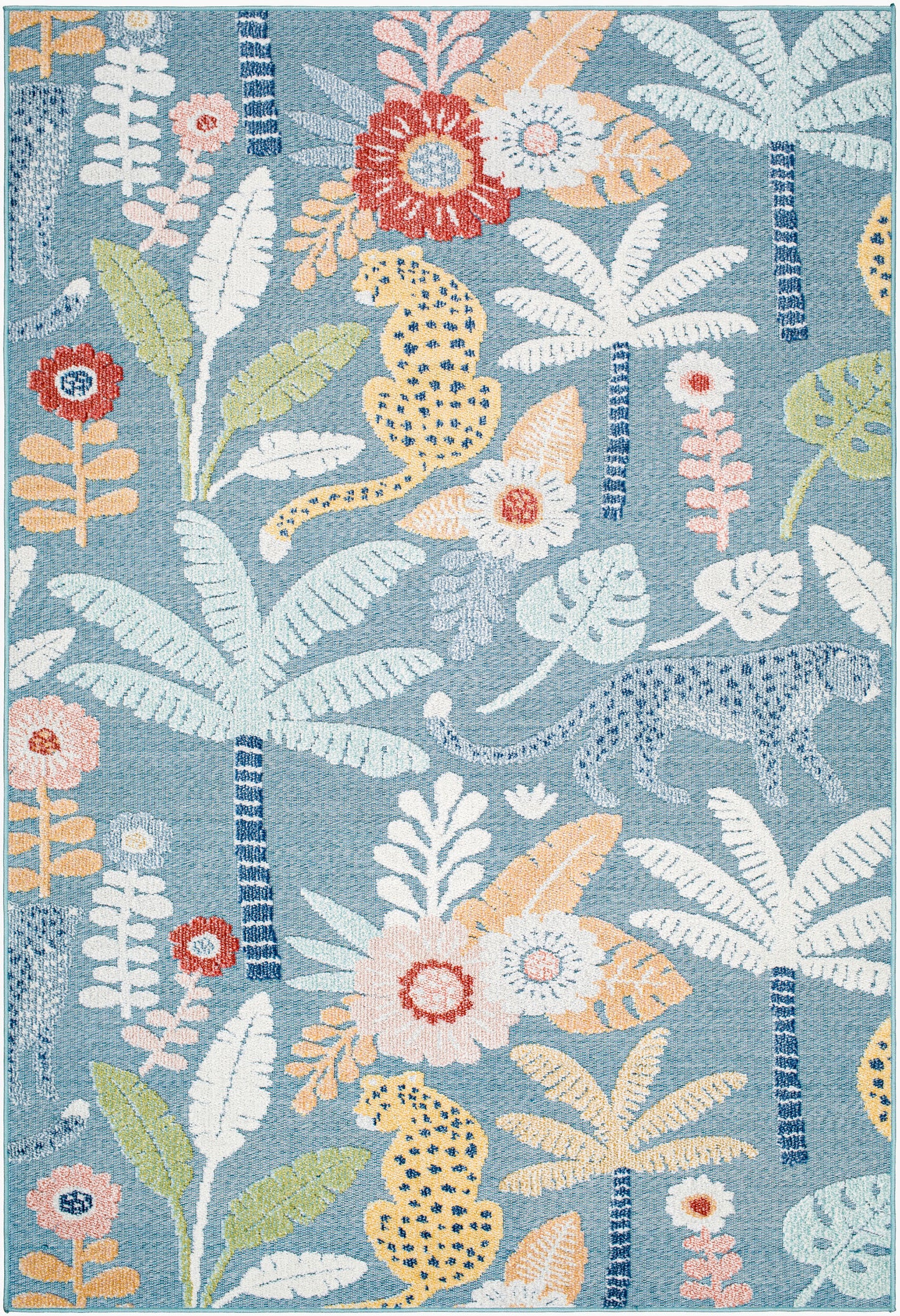 Lakeside LKD-2309 2' x 3' Machine Woven Indoor/Outdoor Accent Rug