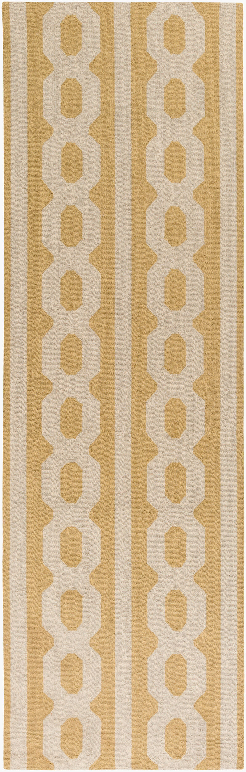 Lockhart LKH-9000 8ft Runner Handmade Wool Runner Rug