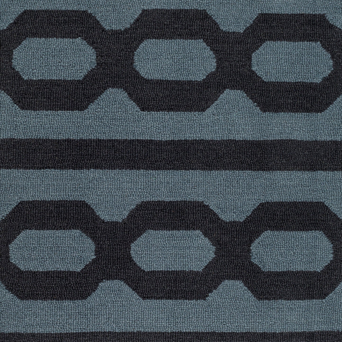 Alfombra de lana hecha a mano Lockhart LKH-9001 de 8' x 10'