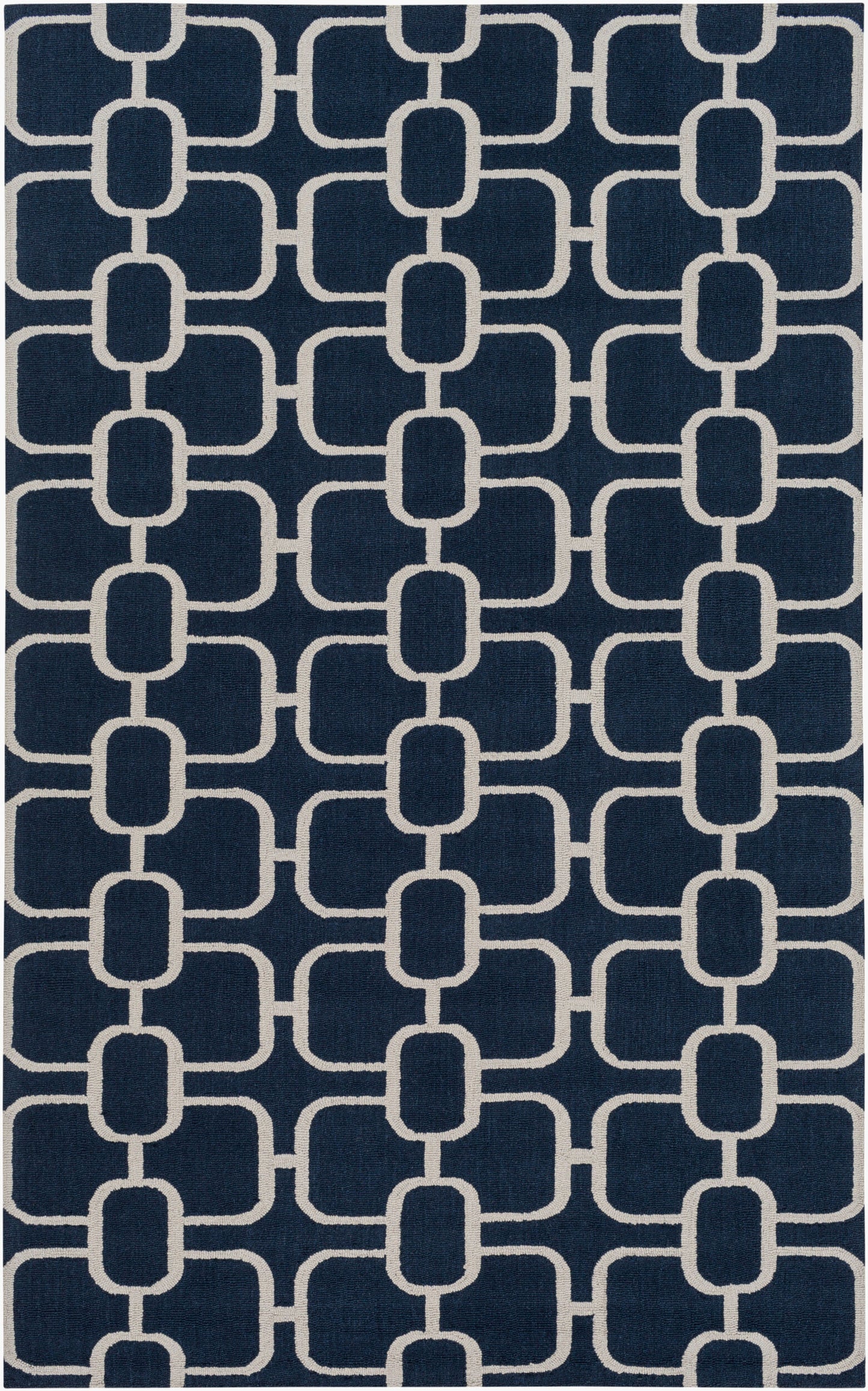 Lockhart LKH-9004 2' x 3' Handmade Wool Accent Rug