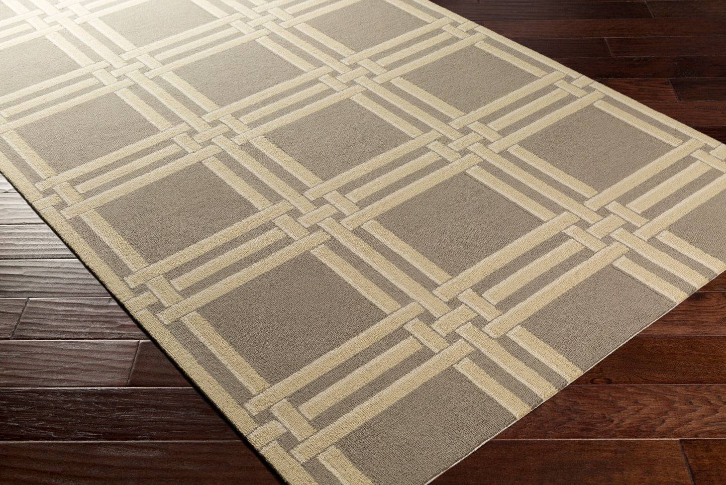 Lockhart LKH-9007 8ft Runner Handmade Wool Runner Rug