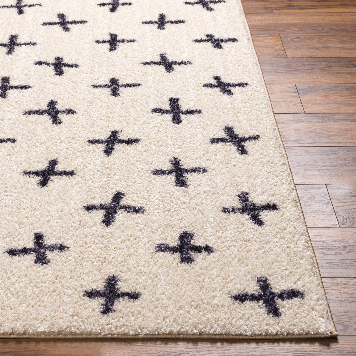 Lykke LKK-2303 Alfombra de área lavable tejida a máquina de 9' x 12'