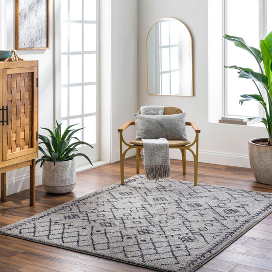 Lykke LKK-2305 7ft Runner Machine Woven Washable Runner Rug