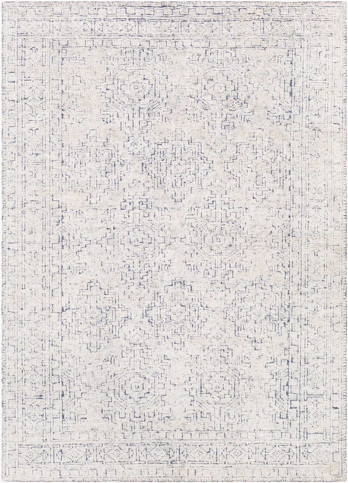 Bella LLB-2300 2' x 3' Handmade Faux Silk Accent Rug