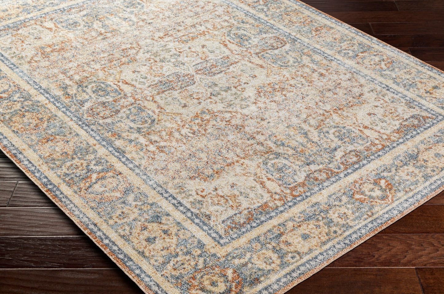 Lillian LLL-2304 2'2" x 3'9" Machine Woven Washable Accent Rug