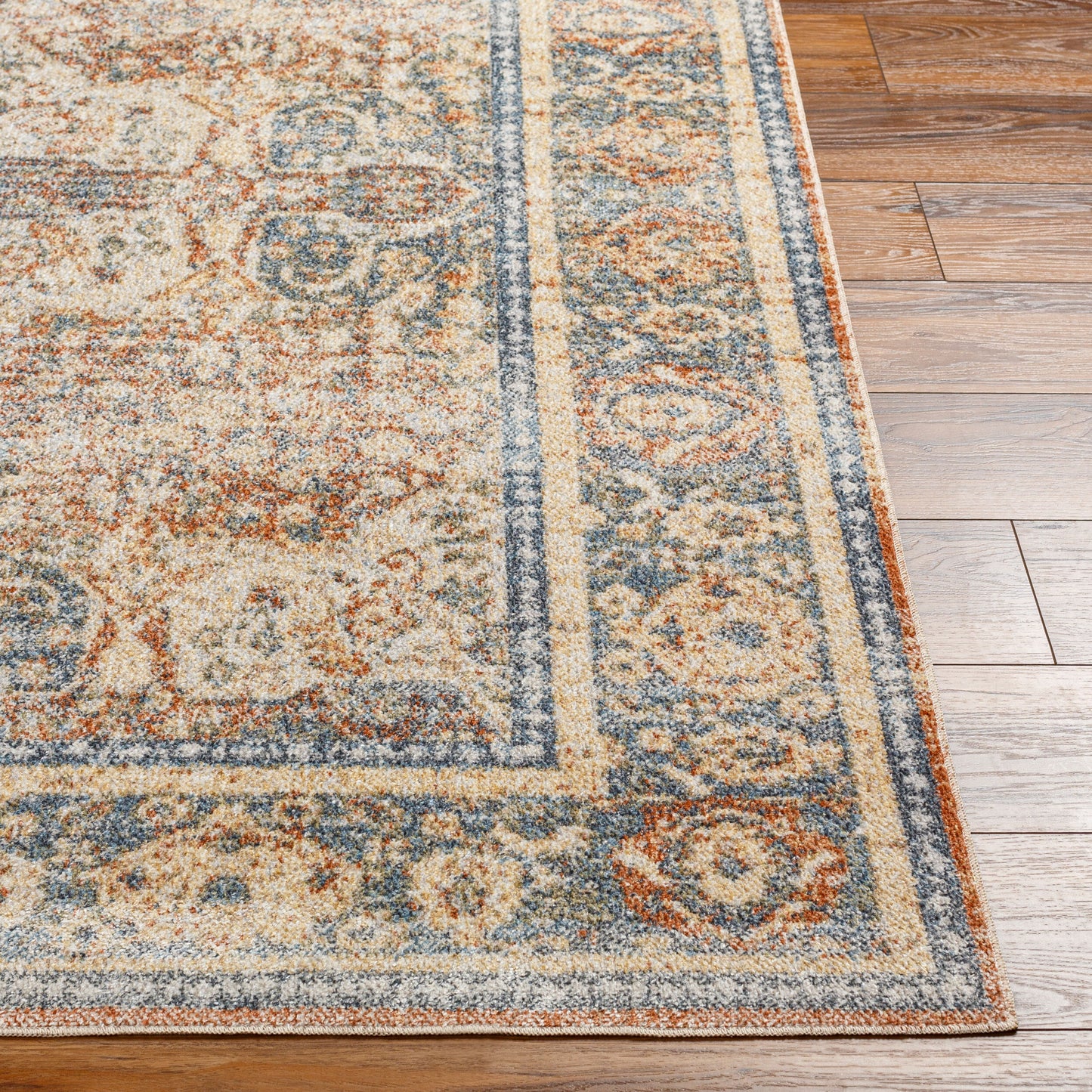 Lillian LLL-2304 2'2" x 3'9" Machine Woven Washable Accent Rug