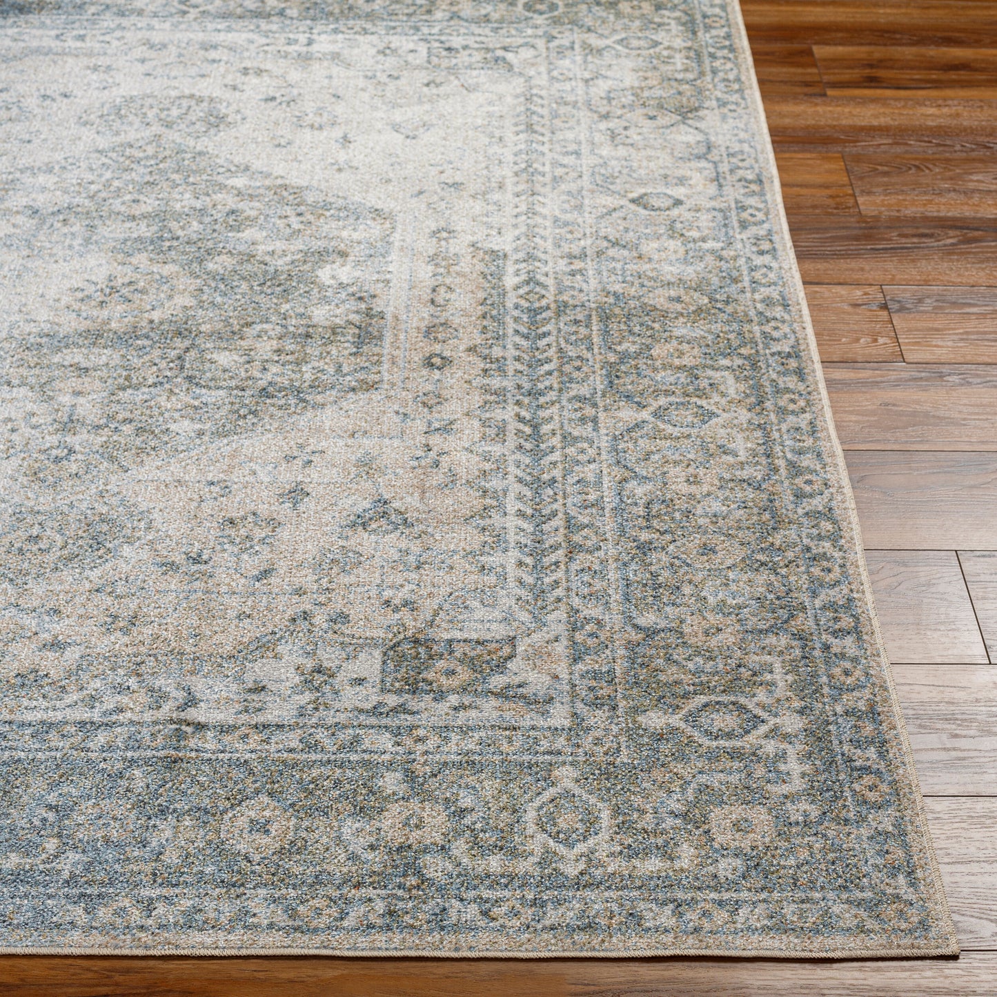 Lillian LLL-2307 2'2" x 3'9" Machine Woven Washable Accent Rug