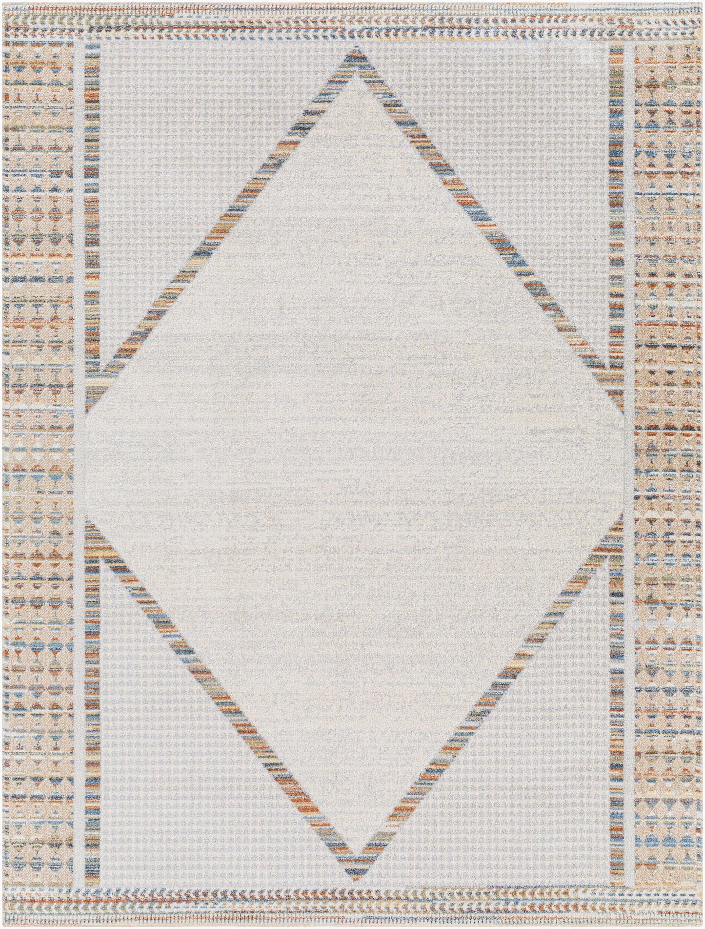 Lillian LLL-2312 5' x 7' Machine Woven Washable Area Rug