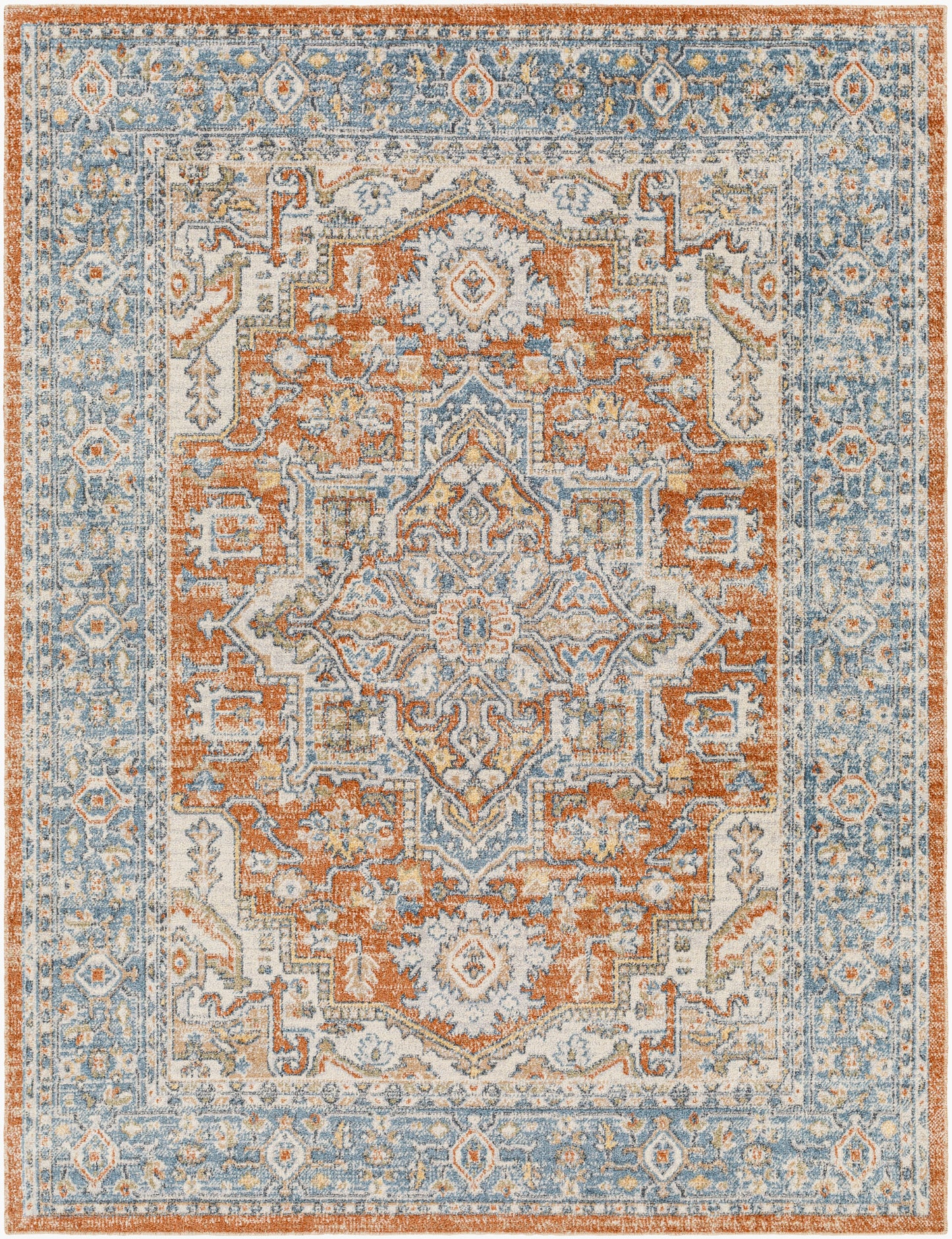 Lillian LLL-2316 8' x 10' Machine Woven Washable Area Rug