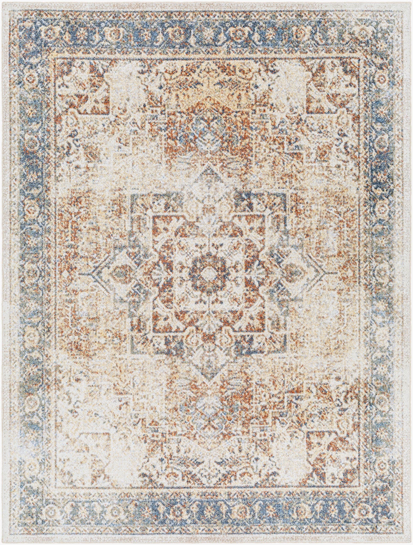 Lillian LLL-2317 2' x 3' Machine Woven Washable Accent Rug
