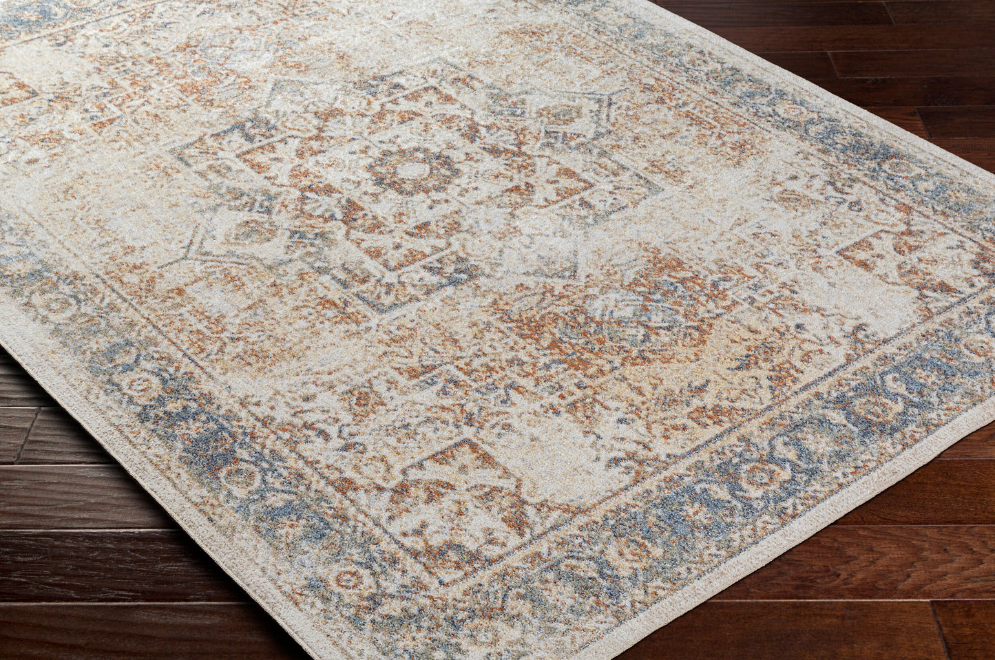 Lillian LLL-2317 2' x 3' Machine Woven Washable Accent Rug