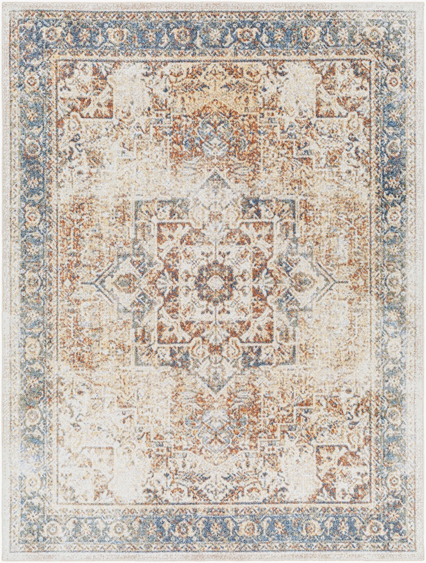 Lillian LLL-2317 2' x 3' Machine Woven Washable Accent Rug