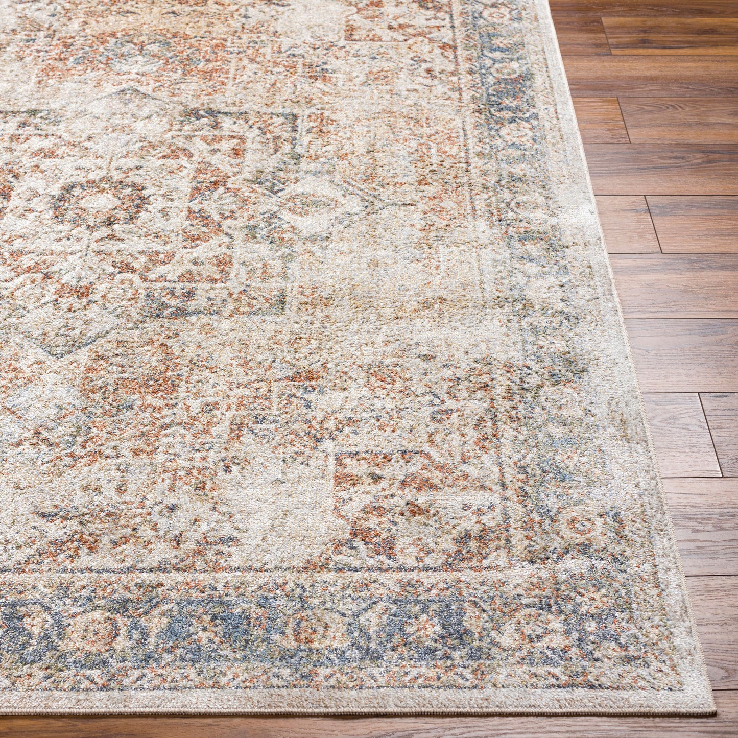 Lillian LLL-2317 2' x 3' Machine Woven Washable Accent Rug