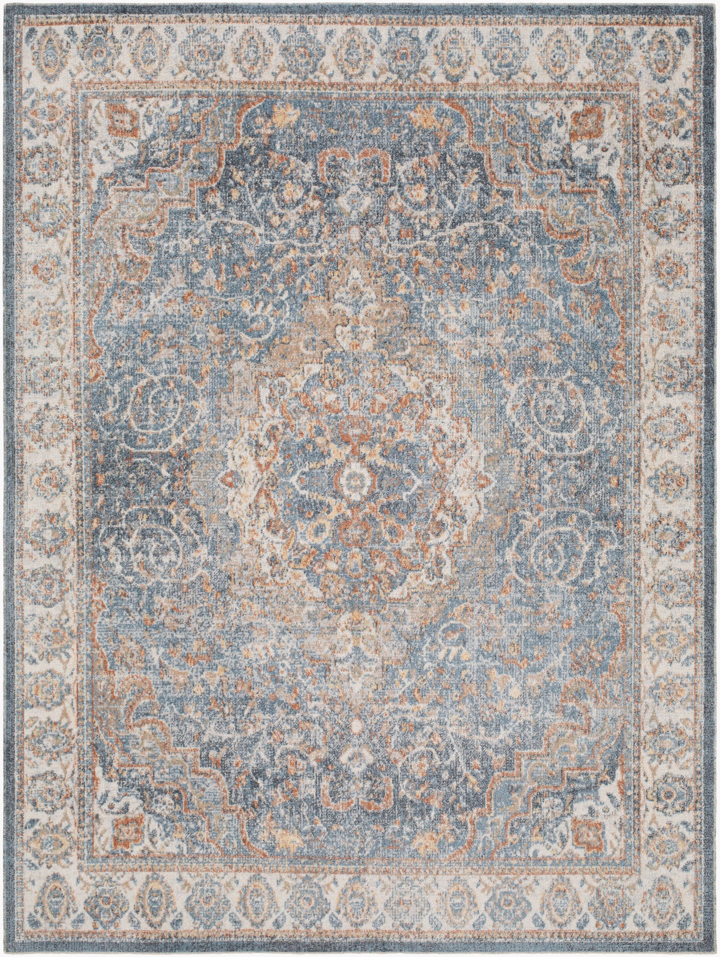 Lillian LLL-2321 2' x 3' Machine Woven Washable Accent Rug