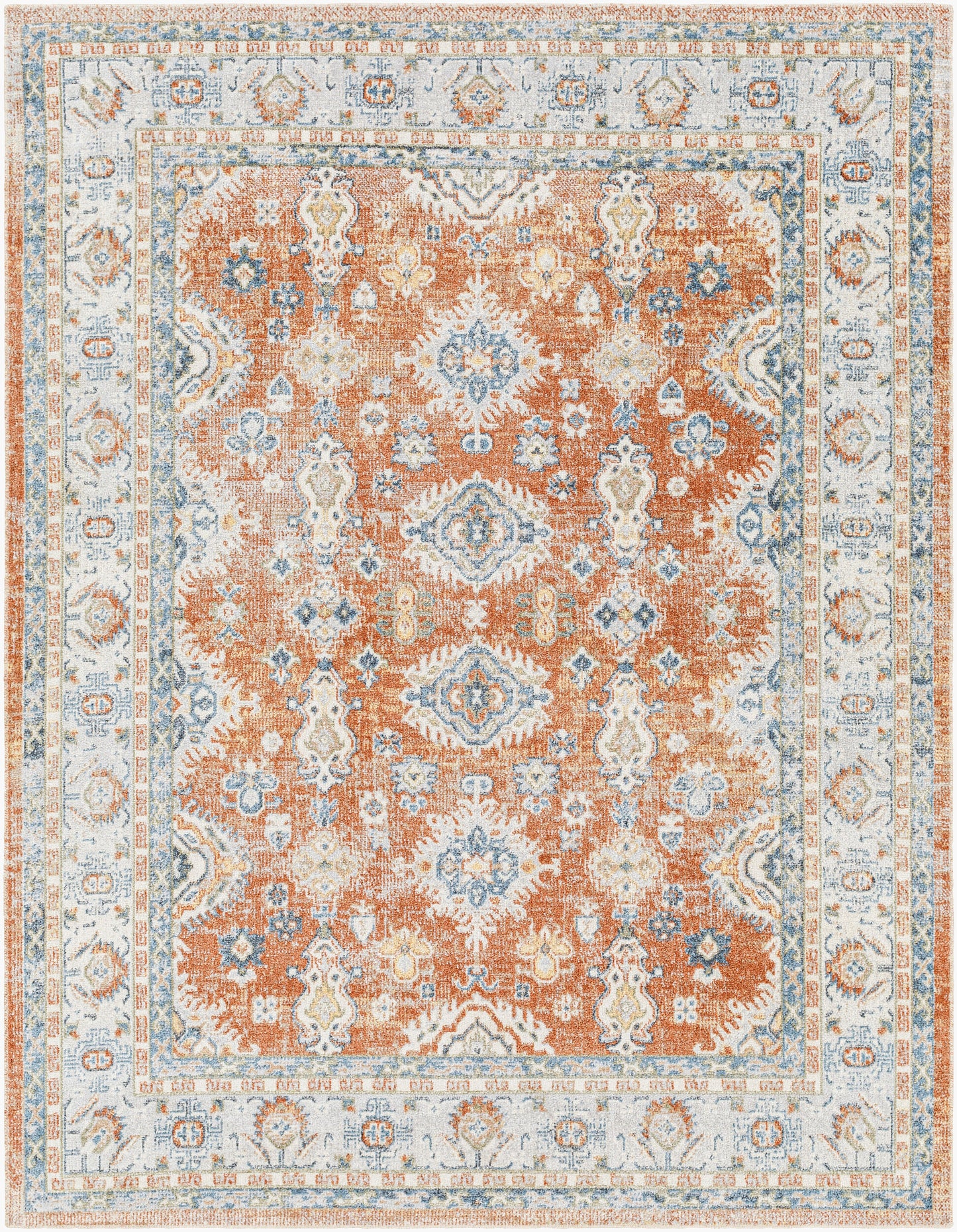 Lillian LLL-2324 2'2" x 3'9" Machine Woven Washable Accent Rug