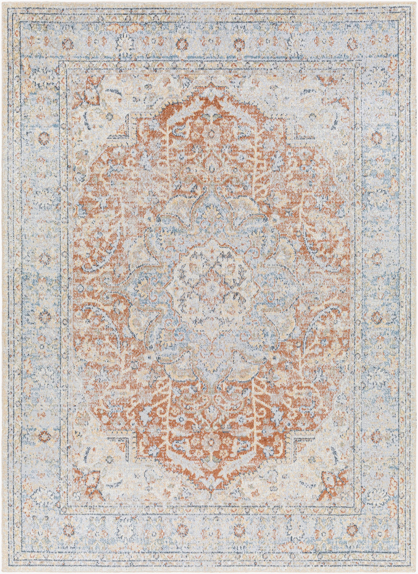Lillian LLL-2333 2' x 3' Machine Woven Washable Accent Rug