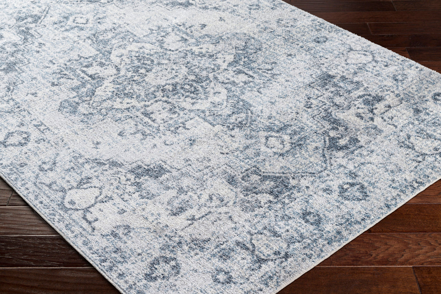 Lillian LLL-2334 2'2" x 3'9" Machine Woven Washable Accent Rug