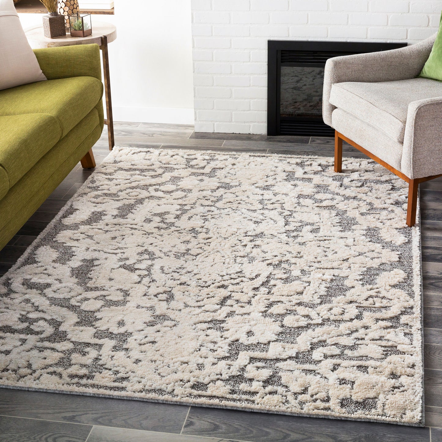 La Maison LMS-2306 5' x 7' Machine Woven Area Rug