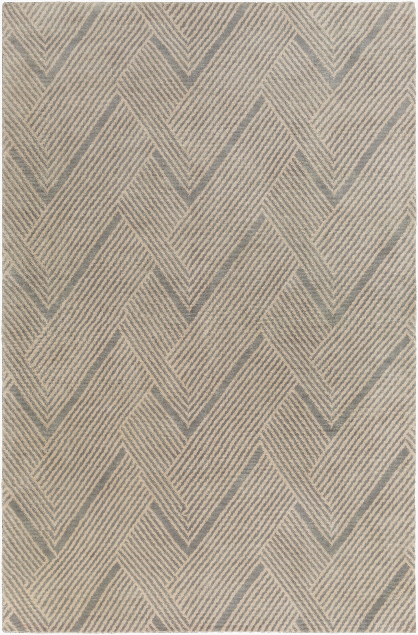 Lenox LNX-4000 2' x 3' Handmade Wool Accent Rug