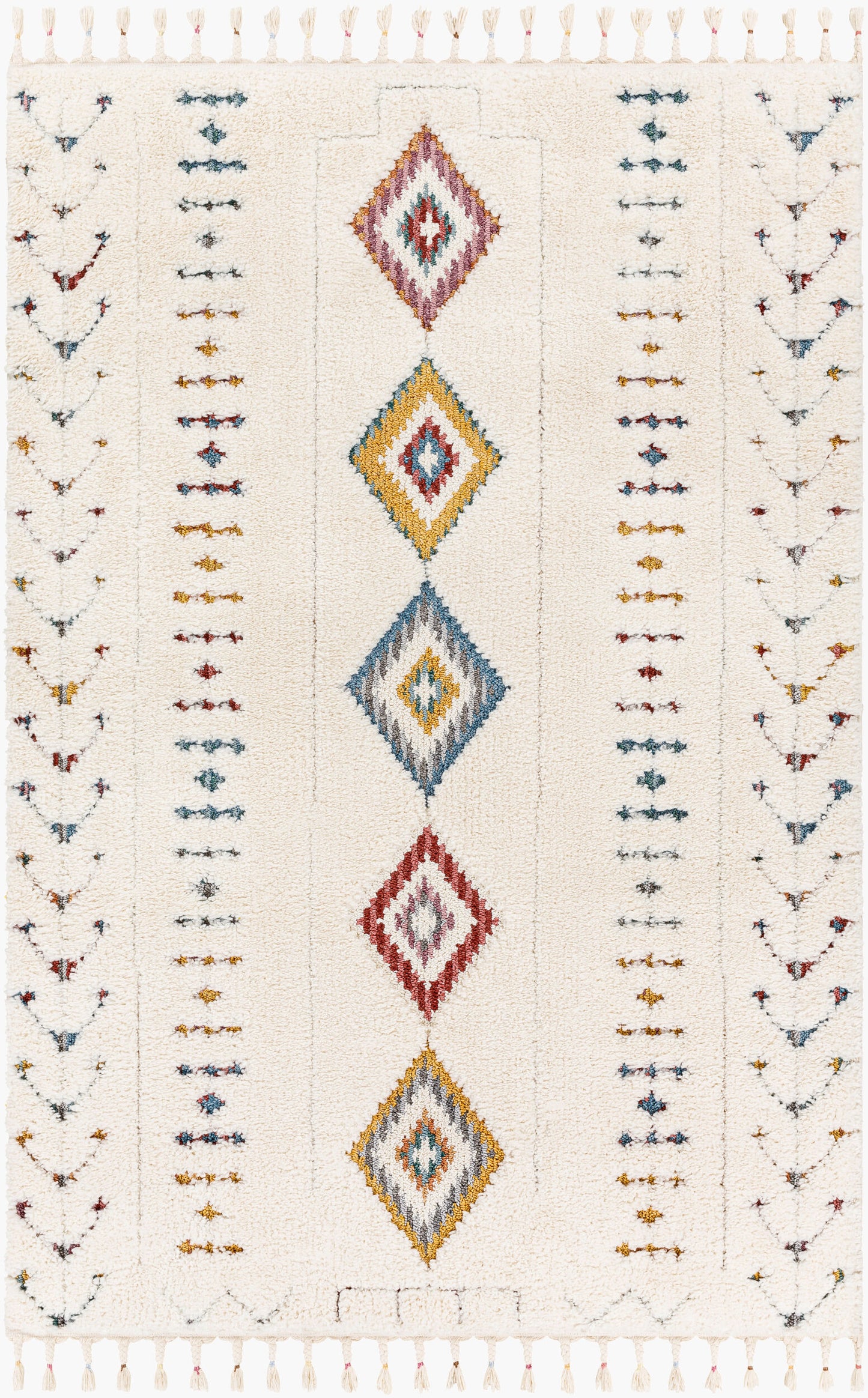 Lofty LOF-2303 5' x 7' Machine Woven Area Rug