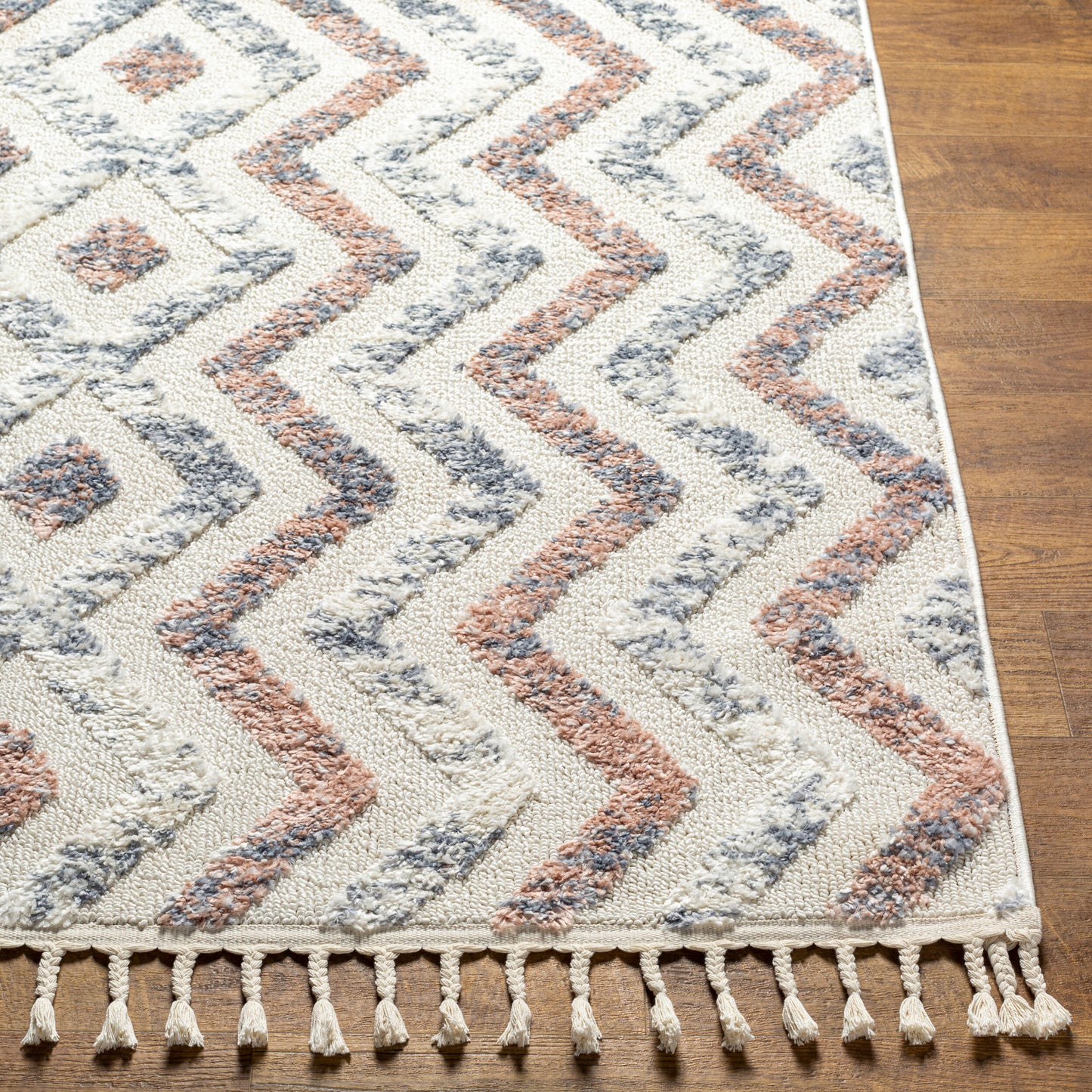 Loopy LOO-2302 6' x 9' Machine Woven Area Rug