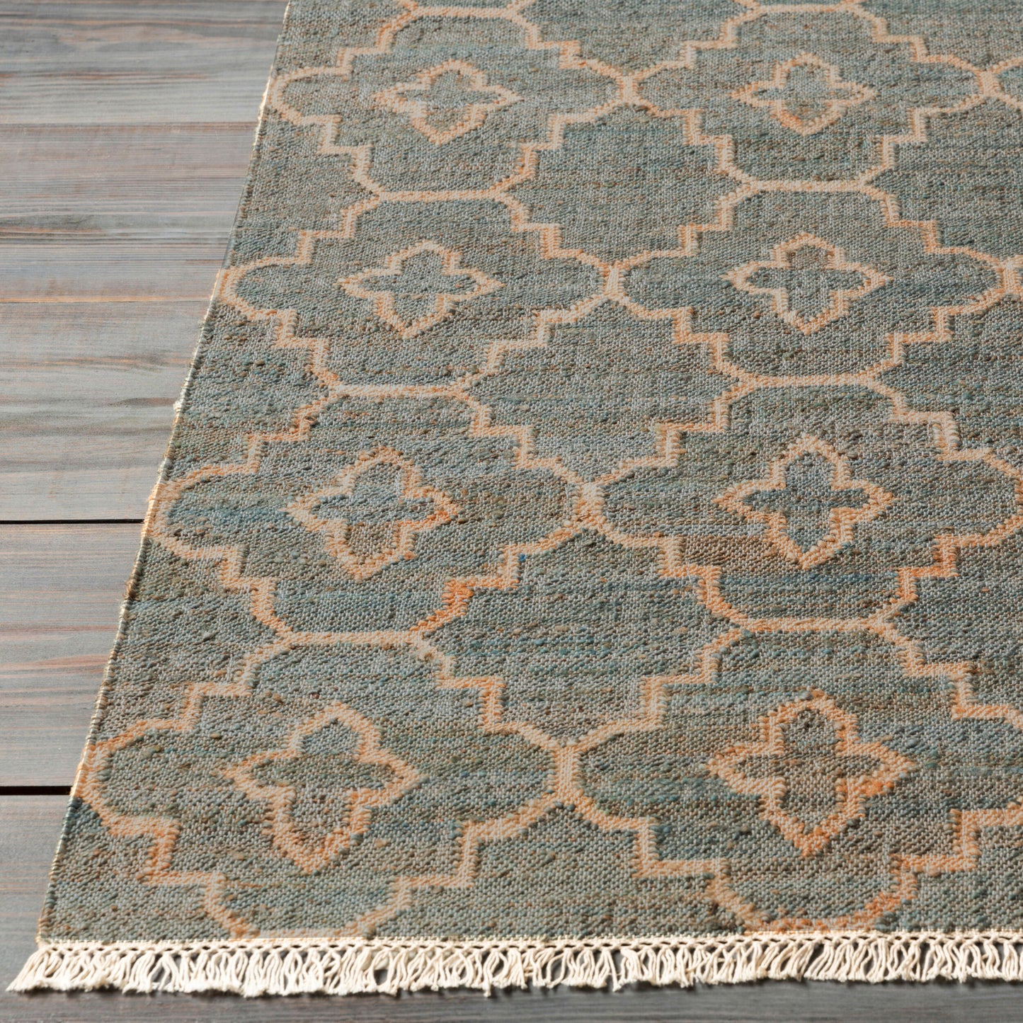 Laural LRL-6010 Alfombra de yute hecha a mano de 2,4 m