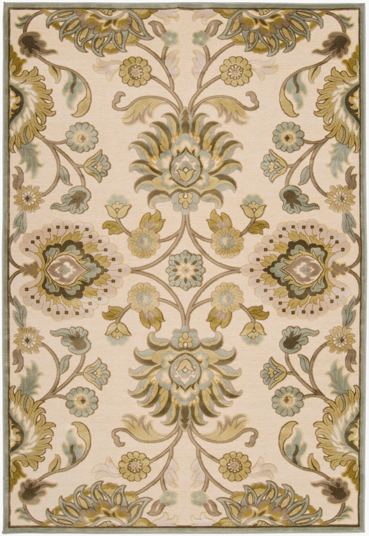 Lauren LRN-5600 4' x 6' Machine Woven Area Rug