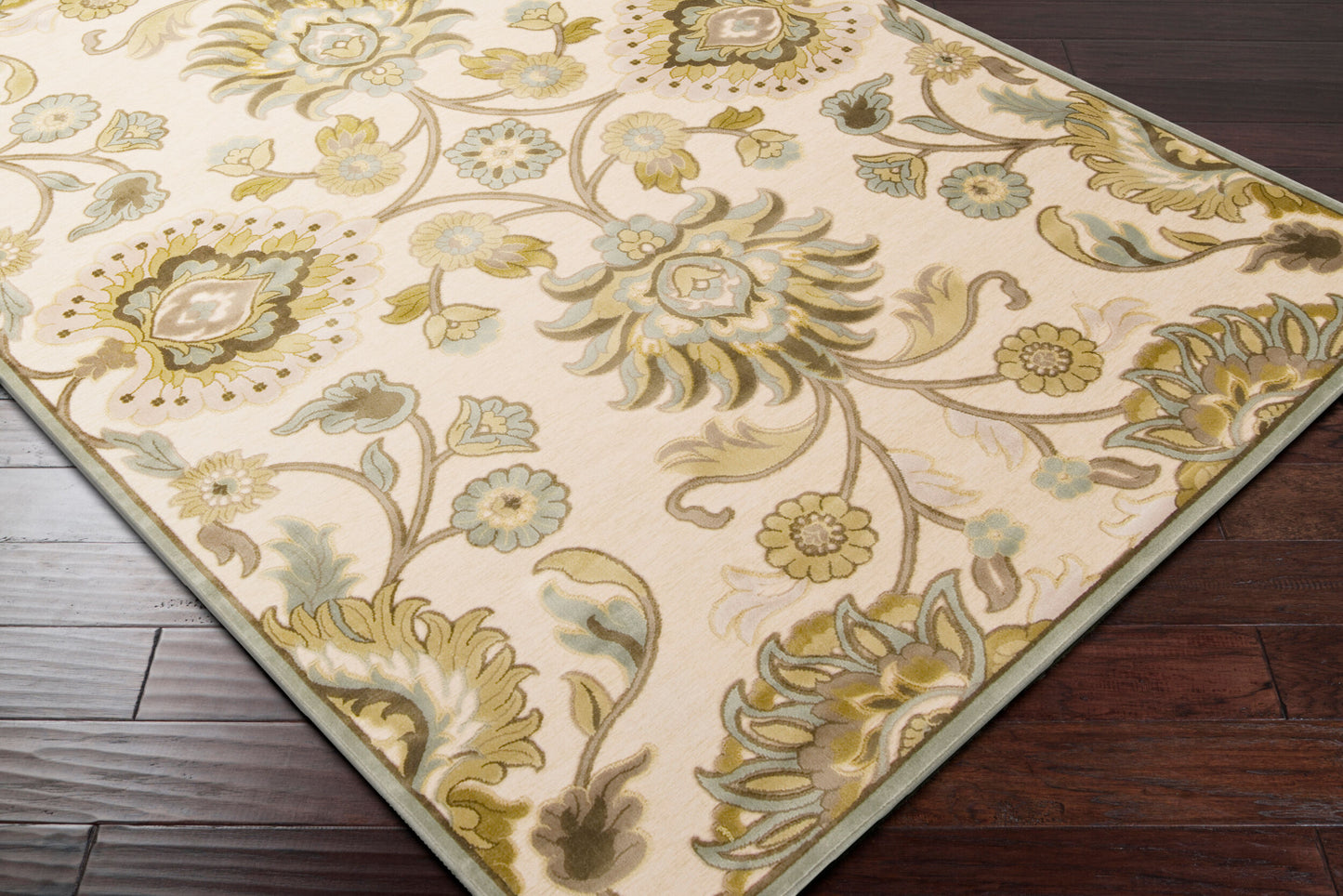 Lauren LRN-5600 4' x 6' Machine Woven Area Rug