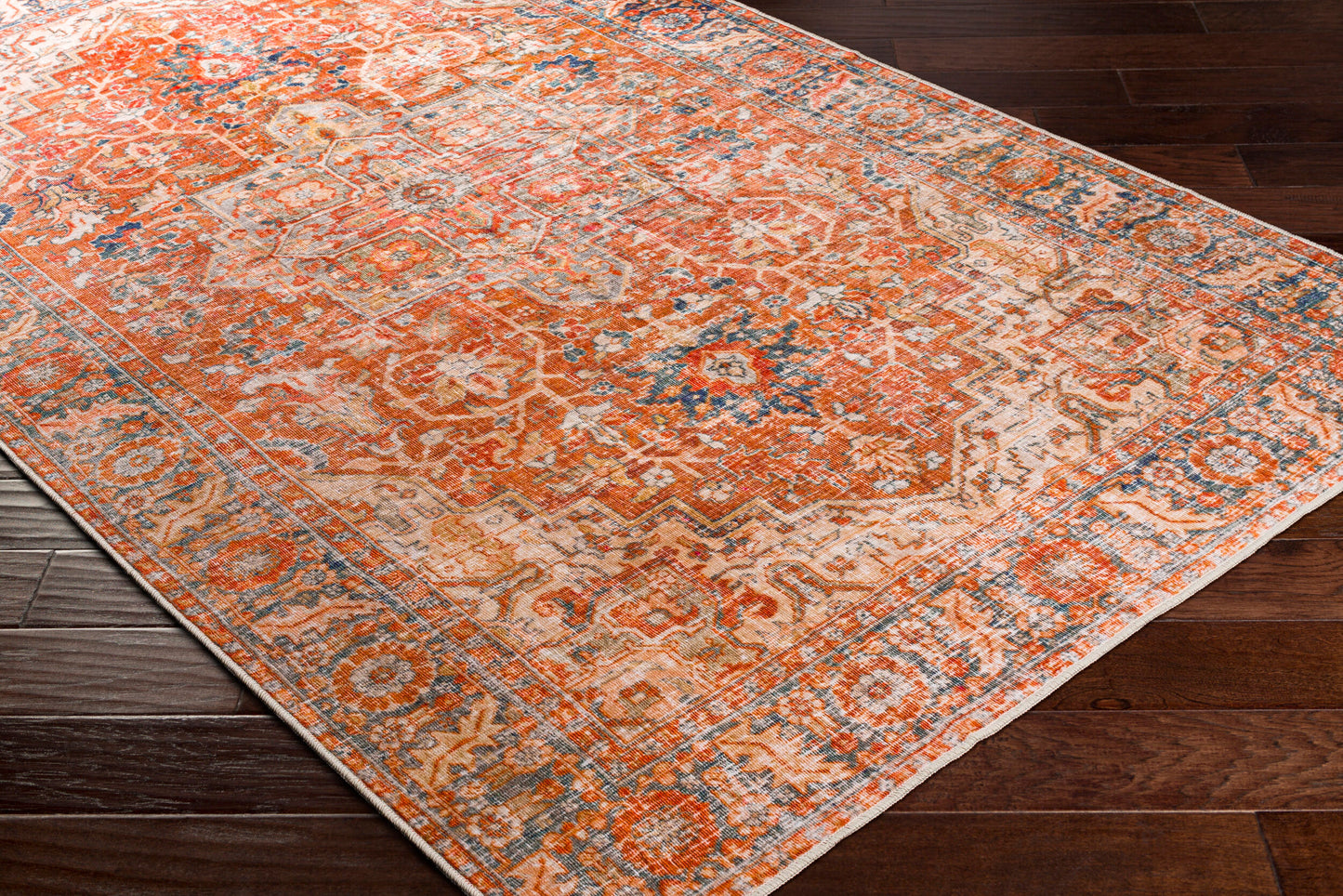 Lavable LVB-2303 3' x 4' Machine Woven Washable Accent Rug